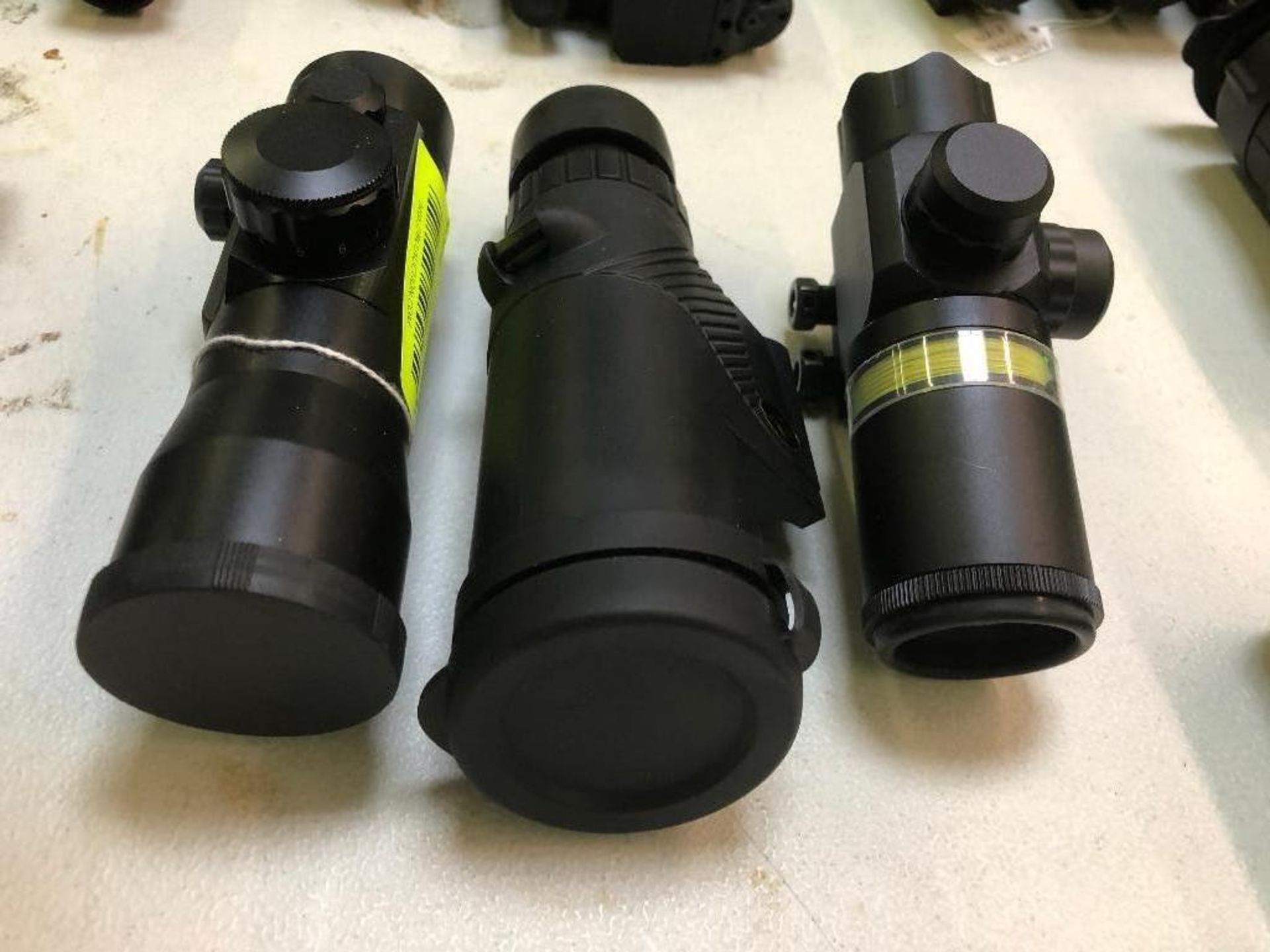 DESCRIPTION: (3) ASSORTED GUN SCOPES LOCATION: BACK BAY THIS LOT IS: SOLD BY THE PIECE QTY: 3 - Image 2 of 2