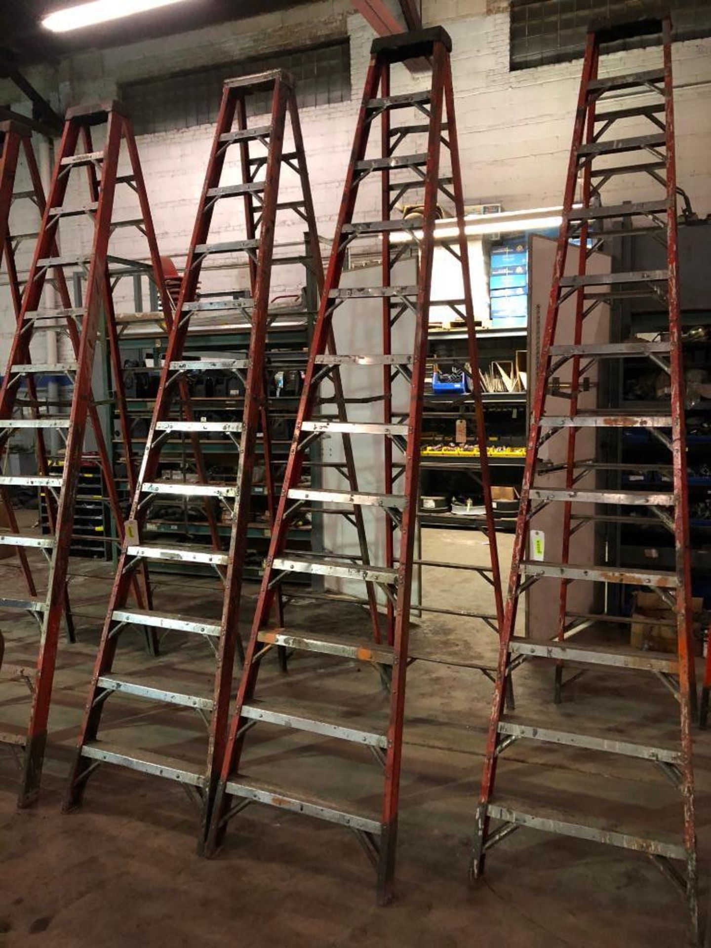 DESCRIPTION (2) 12' FIBERGLASS STEP LADDERS THIS LOT IS SOLD BY THE PIECE QUANTITY: X BID 2 - Image 2 of 2