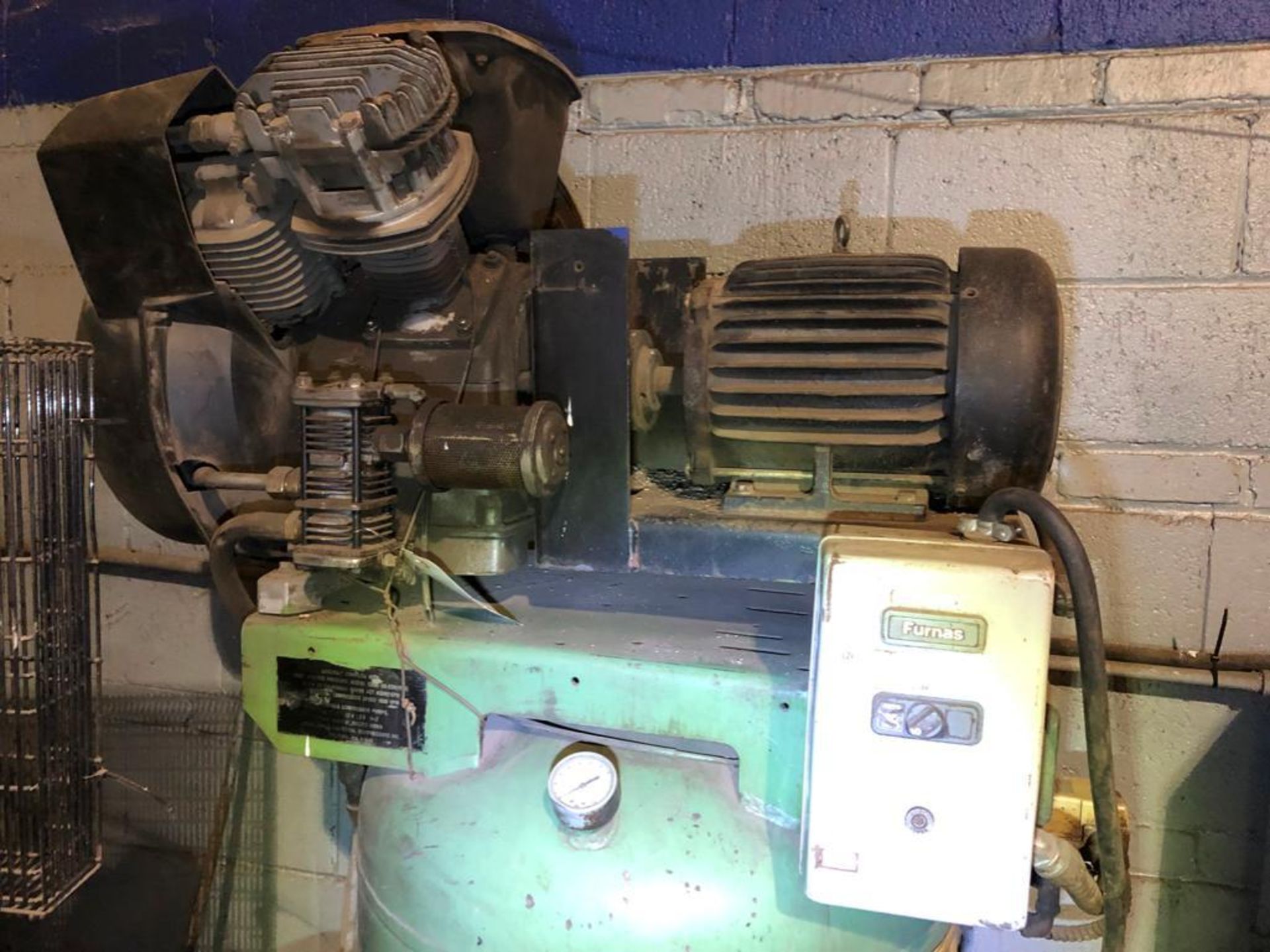 DESCRIPTION: ATLAS COPCO 5-HP 80 GALLON TWO-STAGE AIR COMPRESSOR BRAND / MODEL: ATLAS COPCO LOCATION - Image 3 of 7