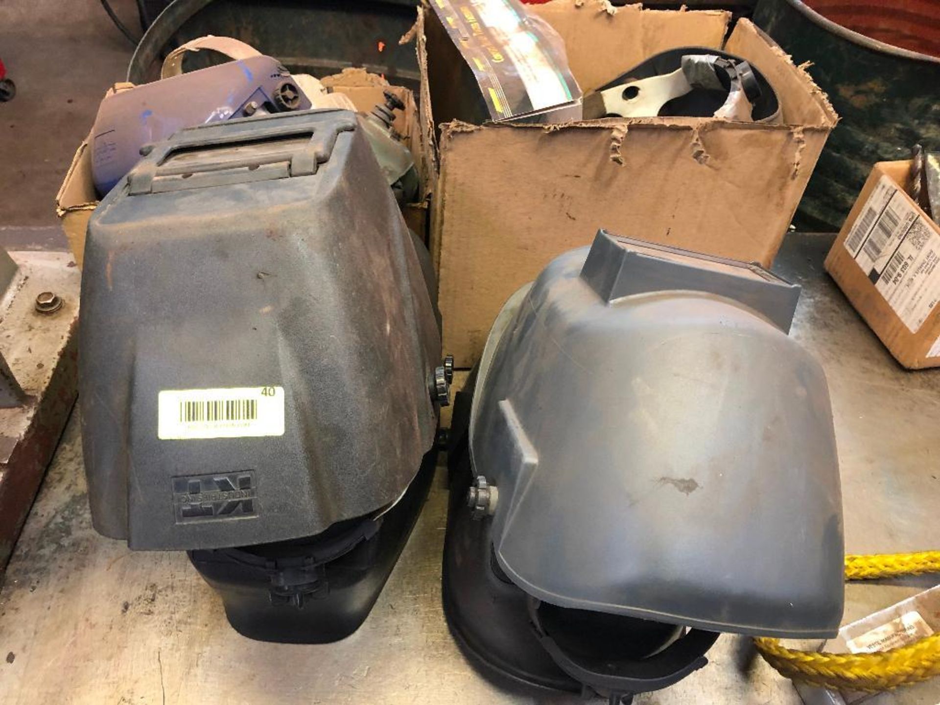 DESCRIPTION: (4) ASSORTED WELDING VISORS. LOCATION: WAREHOUSE THIS LOT IS: SOLD BY THE PIECE QTY: 4 - Image 4 of 4