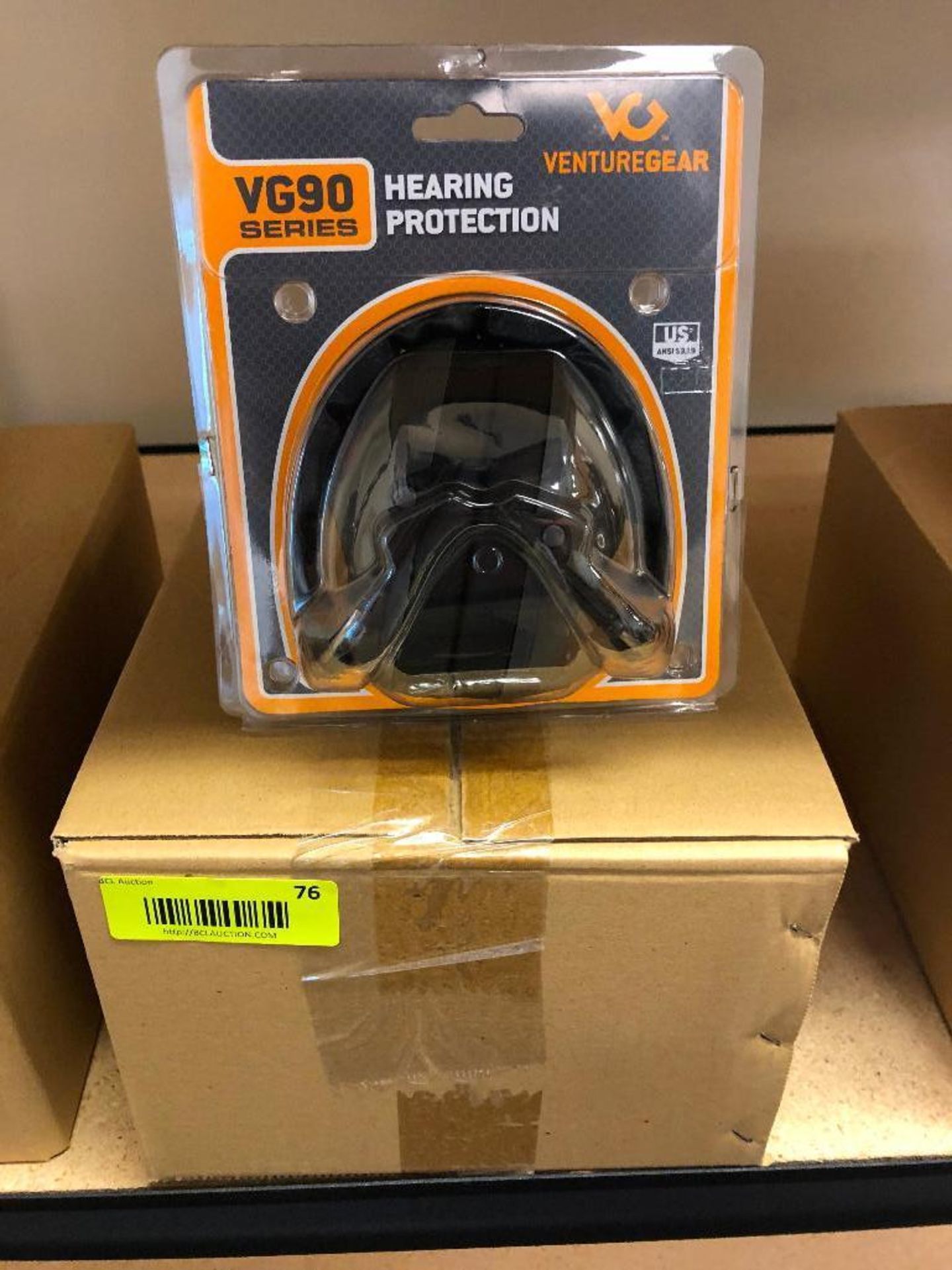 DESCRIPTION: (5) VENTUREGEAR VG90 SERIES HEARING PROTECTORS BRAND / MODEL: VENTUREGEAR VG90 LOCATION