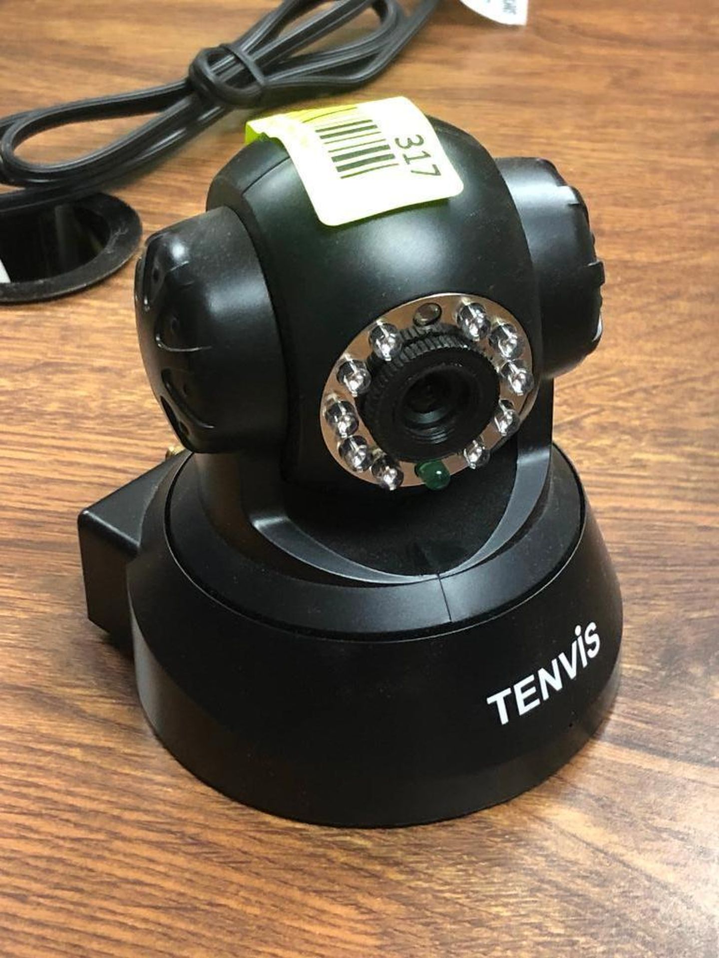 DESCRIPTION: TENVIS SECURITY CAMERA ADDITIONAL INFORMATION: CAMERA ONLY. CORDS NOT INCLUDED. LOCATIO - Image 2 of 2