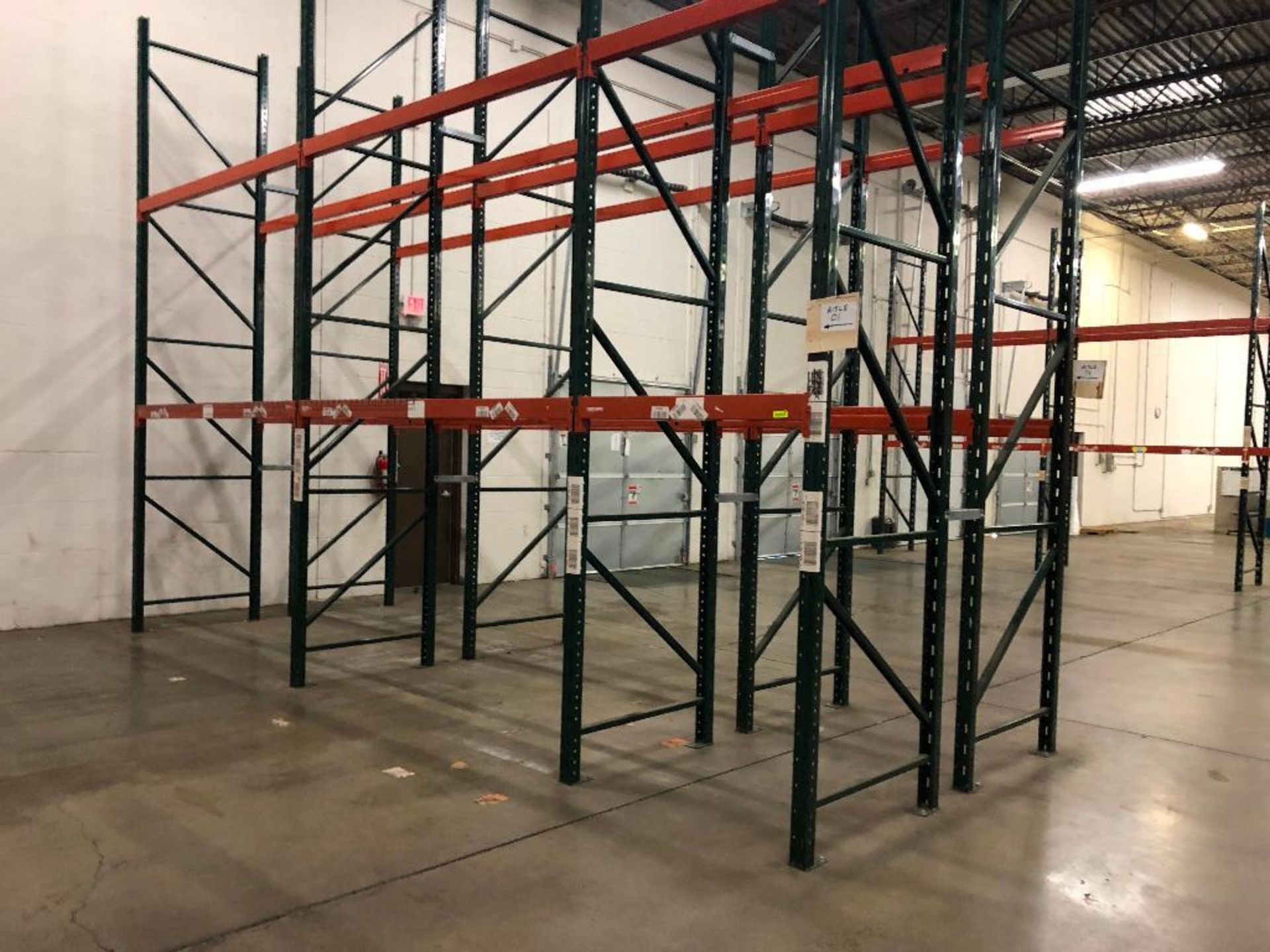 DESCRIPTION: (4) SECTIONS OF 9' X 3' X 15' PALLET RACKING AND (2) 4' X 3' X 15' SECTION ADDITIONAL I - Image 5 of 5