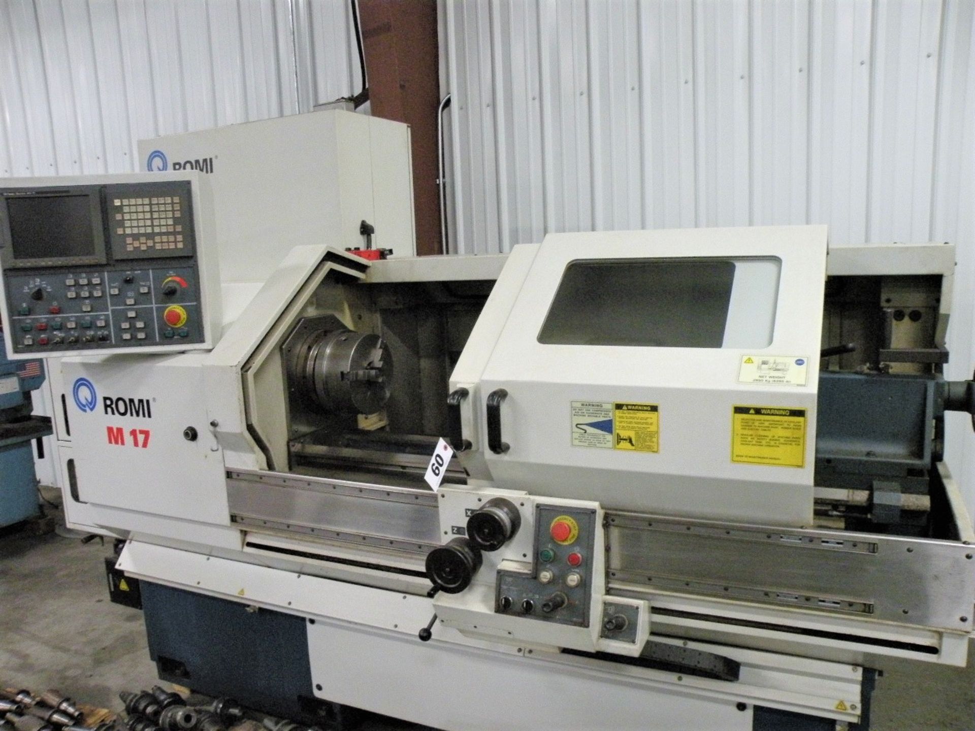 ROMI M17 CNC LATHE, Yr-2000, 3000 Max Spindle RPM (Hopkinsville)