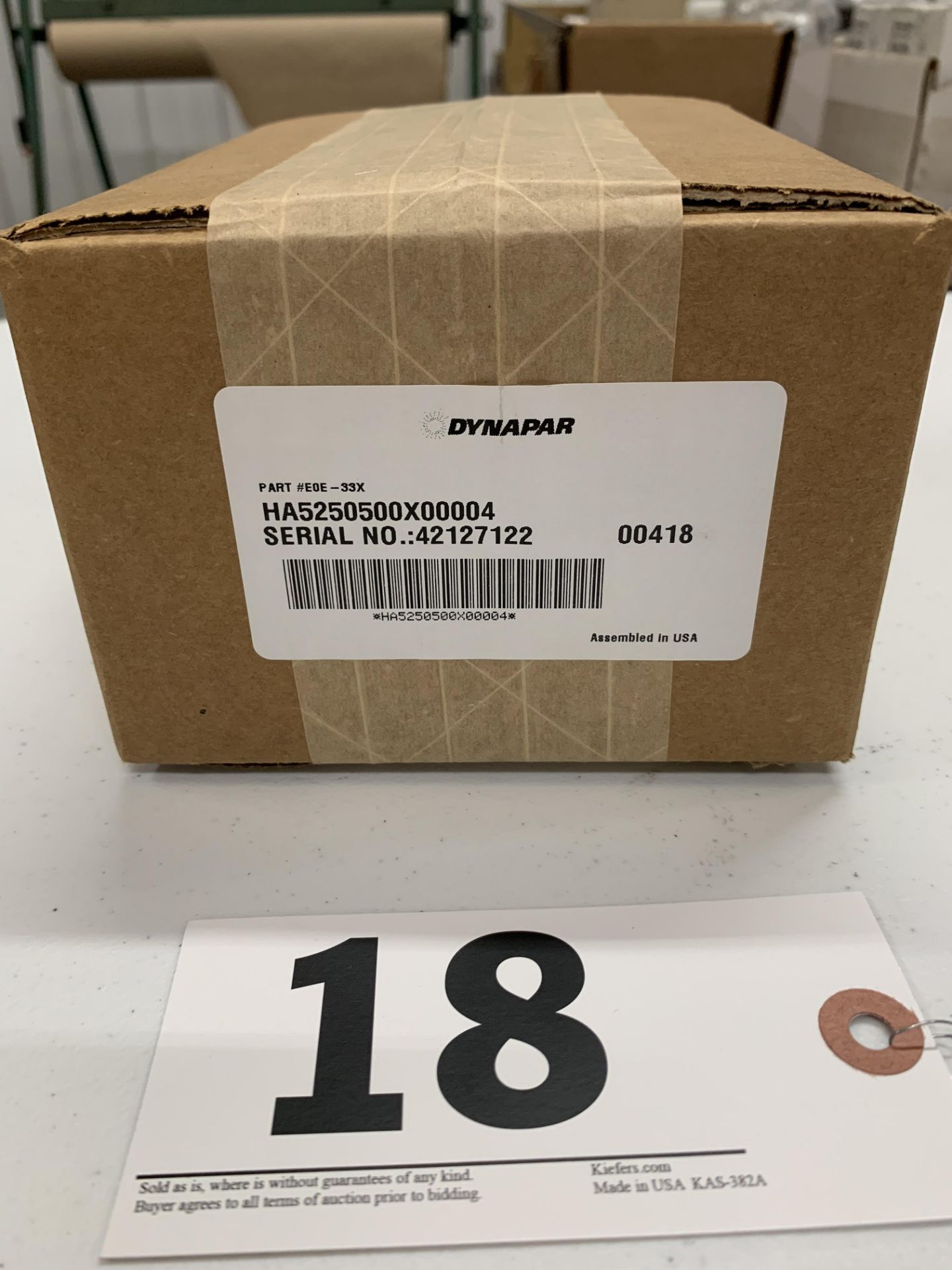 DYNA PAR Encoder #HA5250500X00004, New In Box Unopened, (S Fulton, TN)