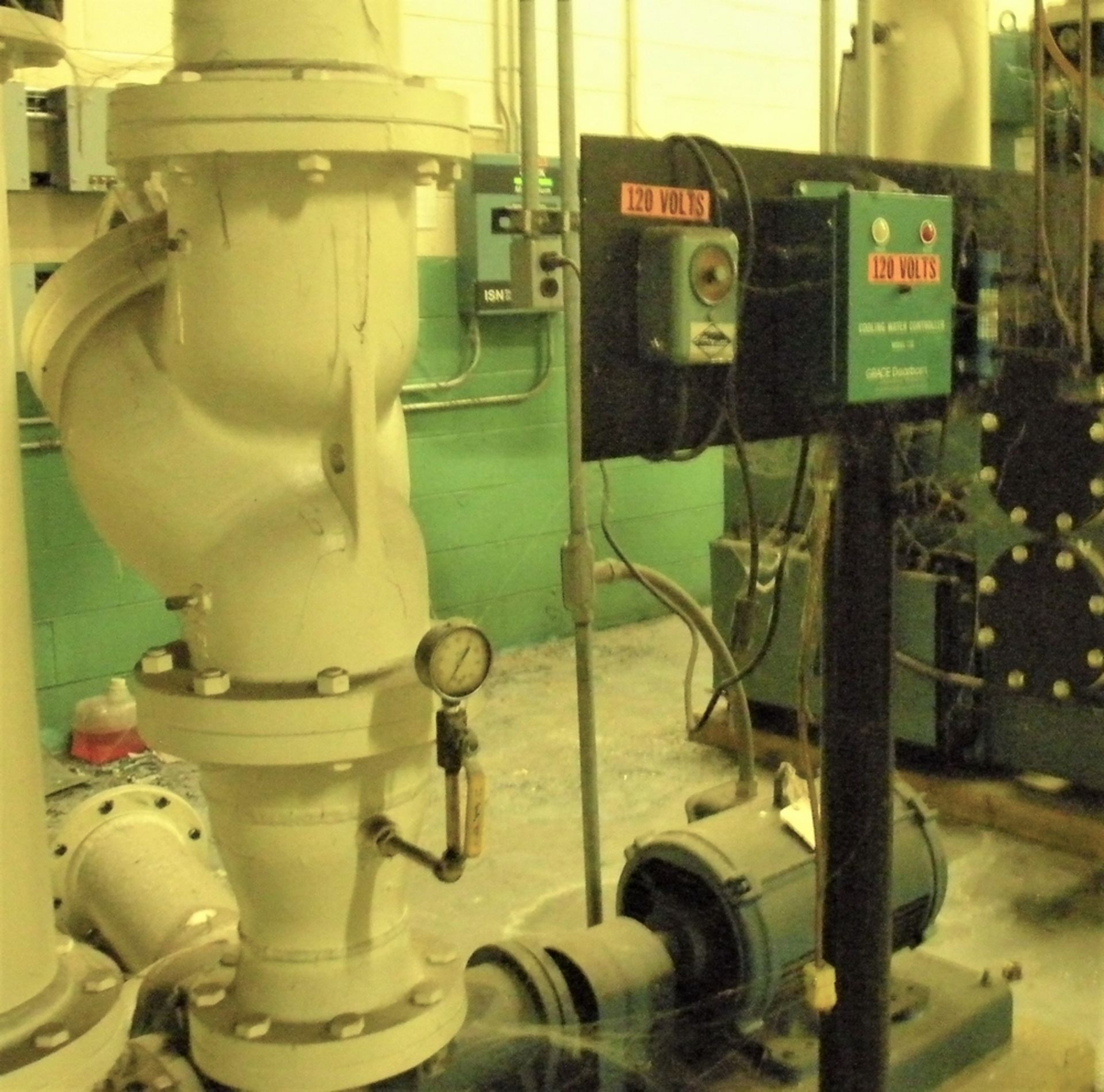 (2) 25 HP Pumps w/Check Valves, (2) Mueller Suction Diffusers, more… (Martin TN) - Image 4 of 11