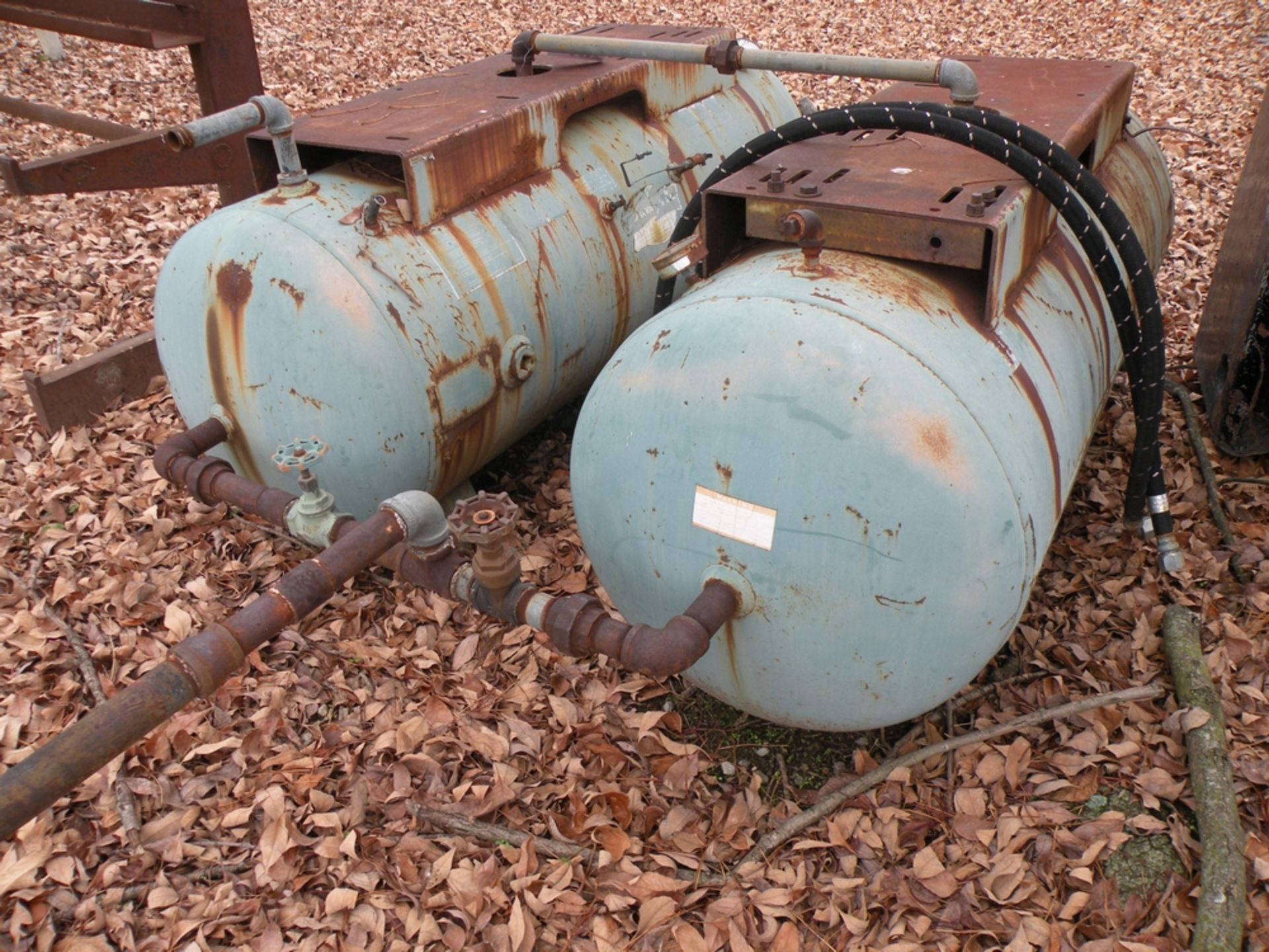 (2) Air Storage Tanks - Piped Together (S Fulton, TN) - Image 2 of 2