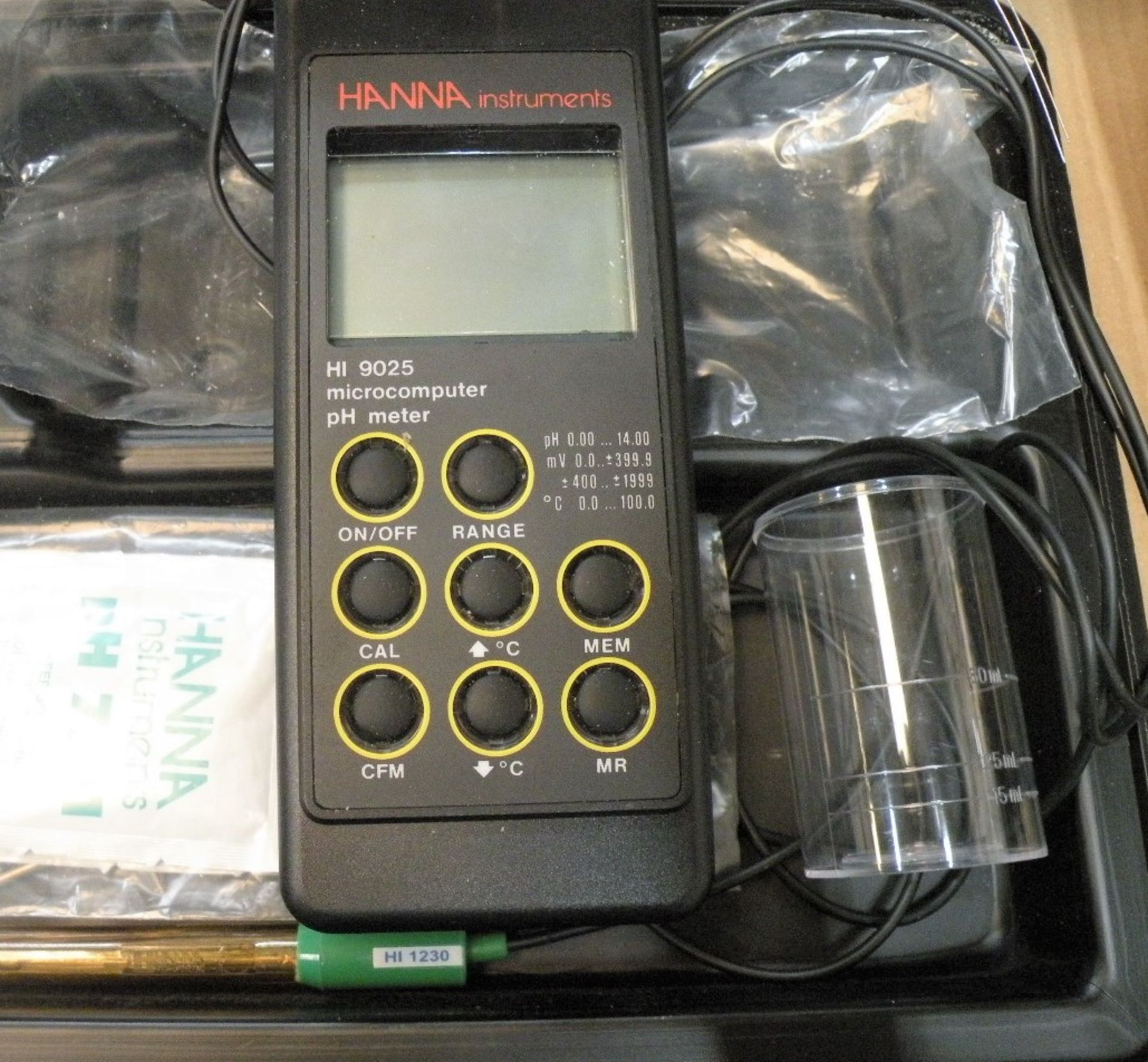 Hanna Instruments H19025 Microcomputer PH Meter (S Fulton, TN) - Image 4 of 6