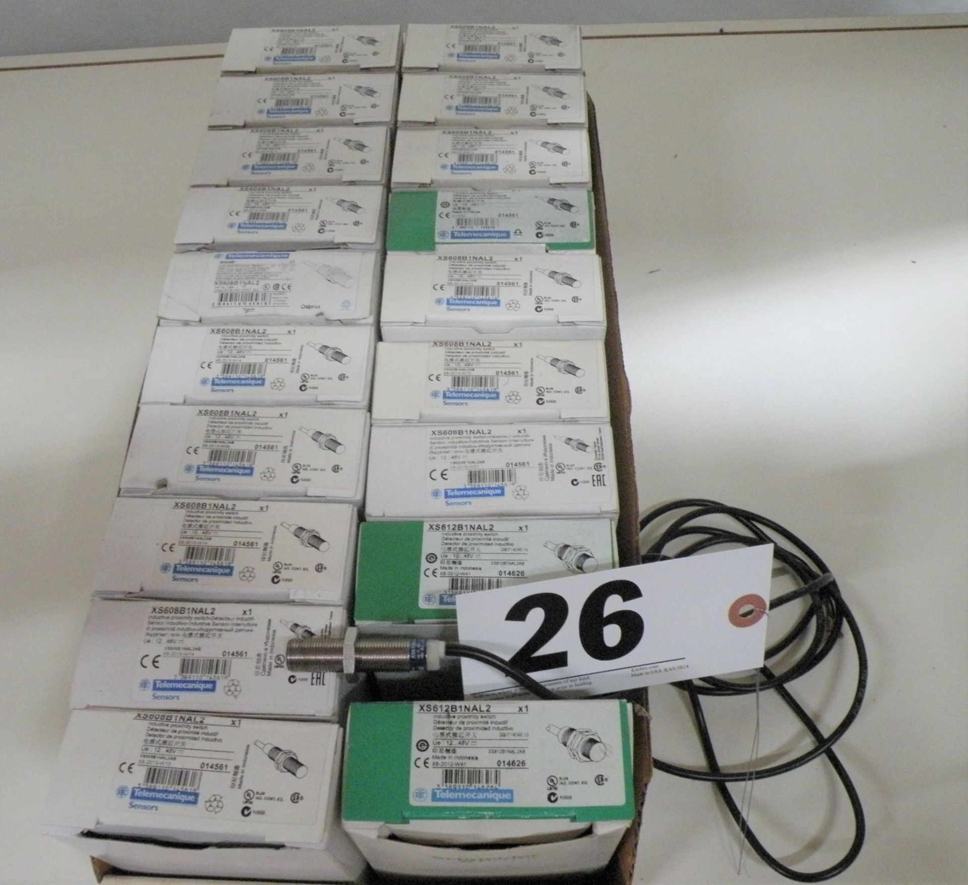 (19) Telemecanique Inductive Proximity Sensors XS608B1NAL, New in Boxes (S Fulton, TN)