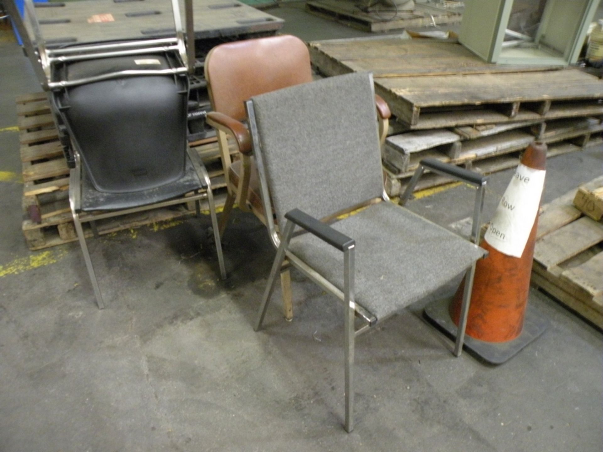 (4) Chairs with Safety Cone (Martin, TN)