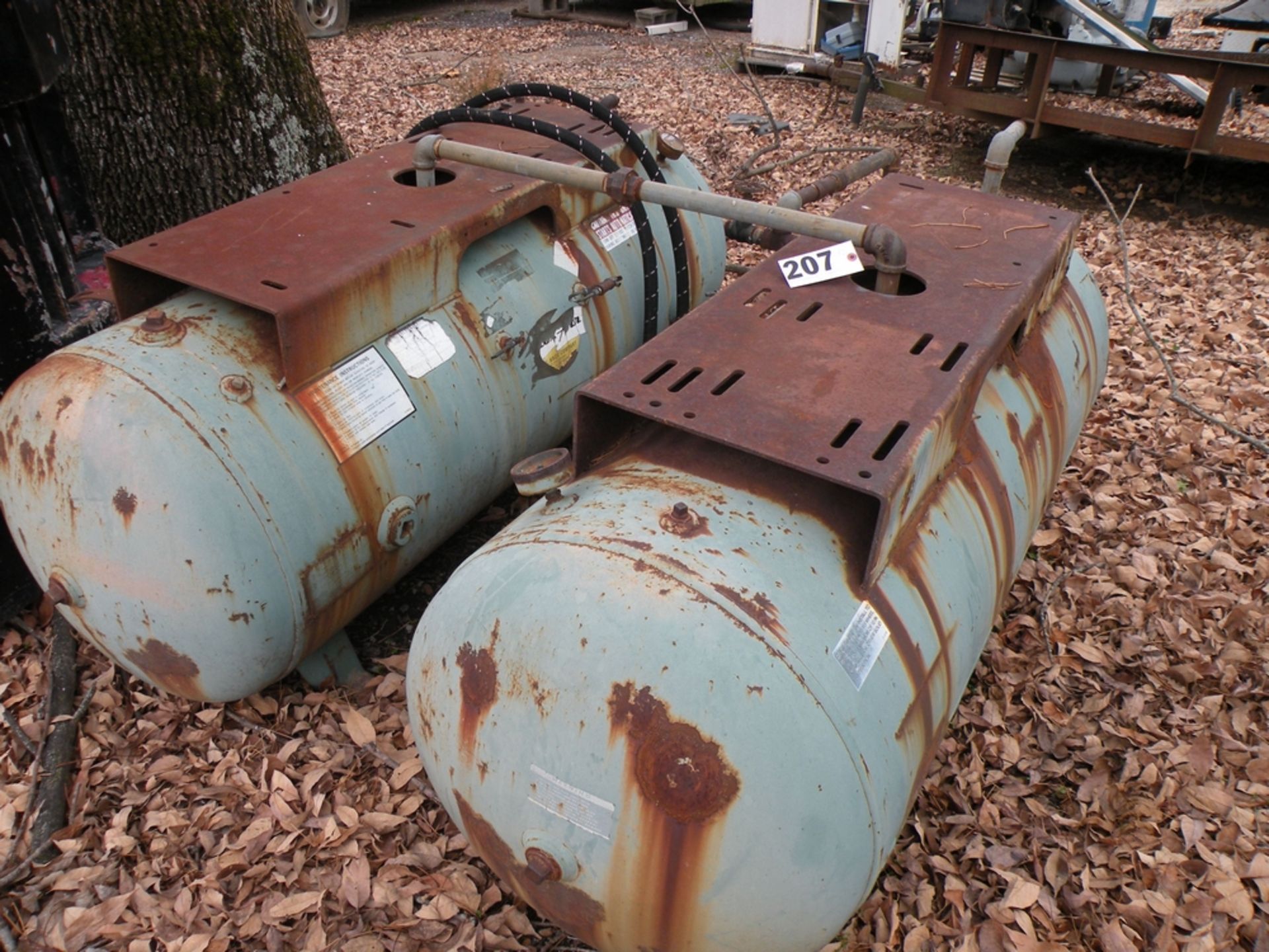 (2) Air Storage Tanks - Piped Together (S Fulton, TN)