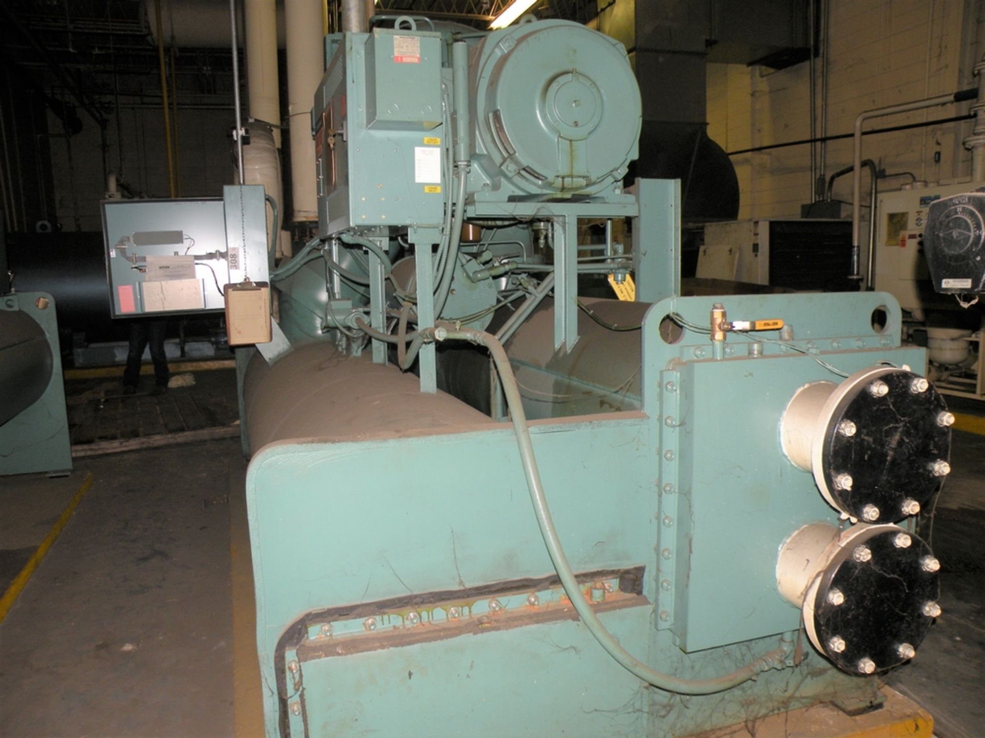 York Millennium Centrifugal Chiller: Mdl YTG3A2C3-CKHS, 14,869 Hrs (Martin TN) - Image 4 of 10