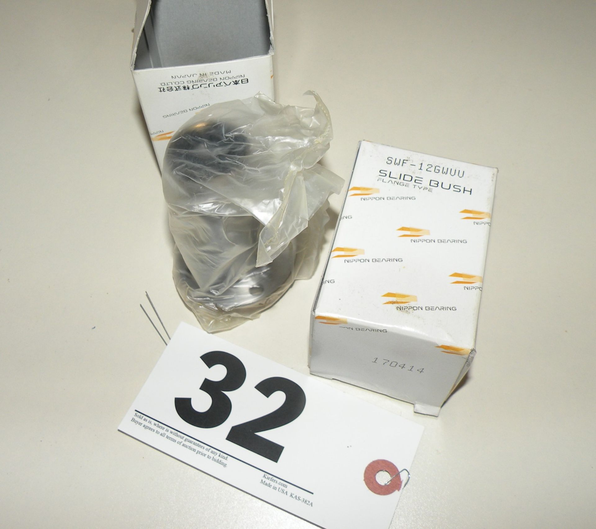 (2) Nippon Bearing Slide Bush Flange, Type SWF-12GWUU, New in box & sealed bag (S Fulton, TN) - Image 2 of 2