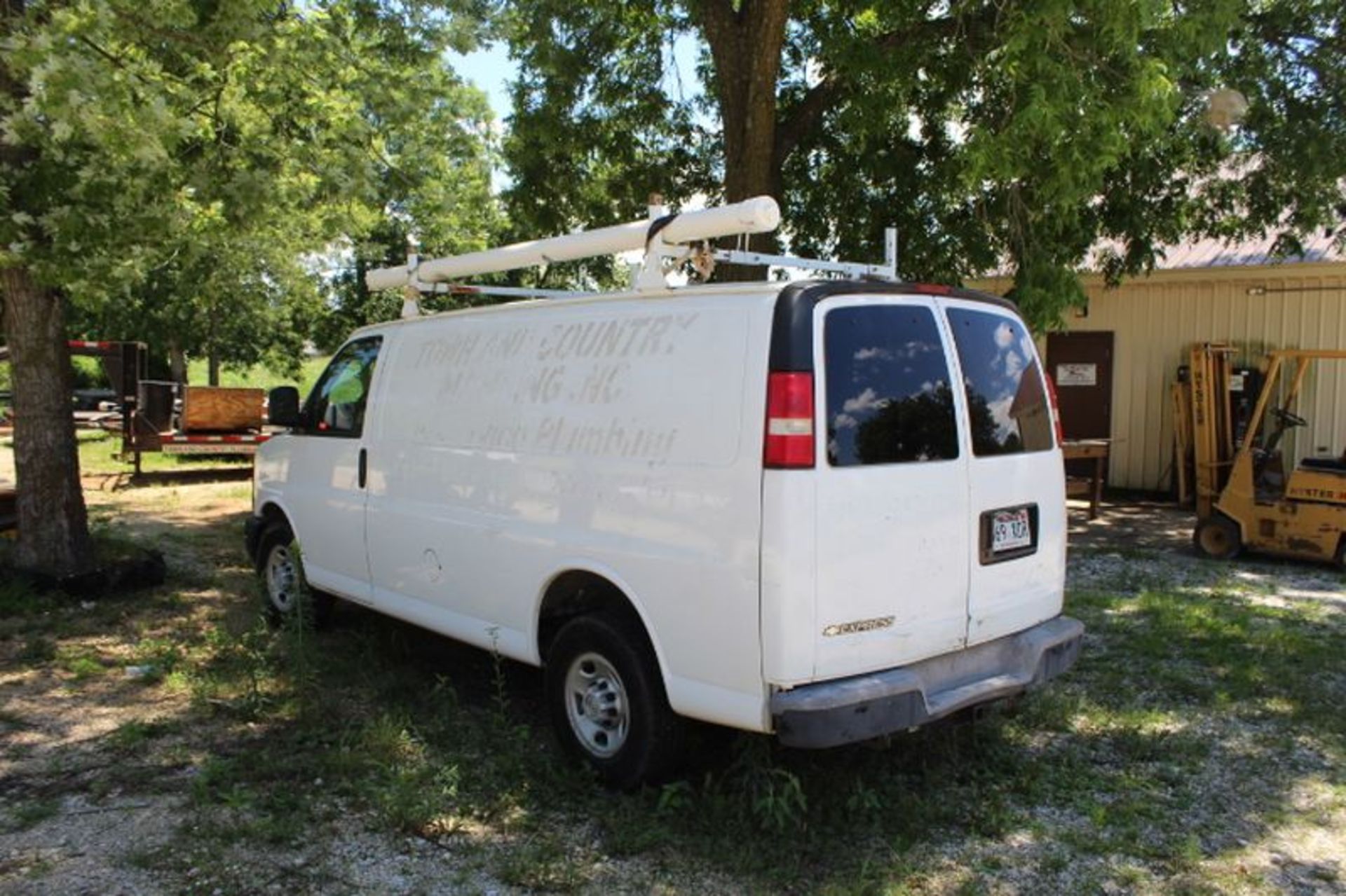 2007 Chevy 3/4 ton, service van, automatic, W/ rack, miles unknown - Image 4 of 4