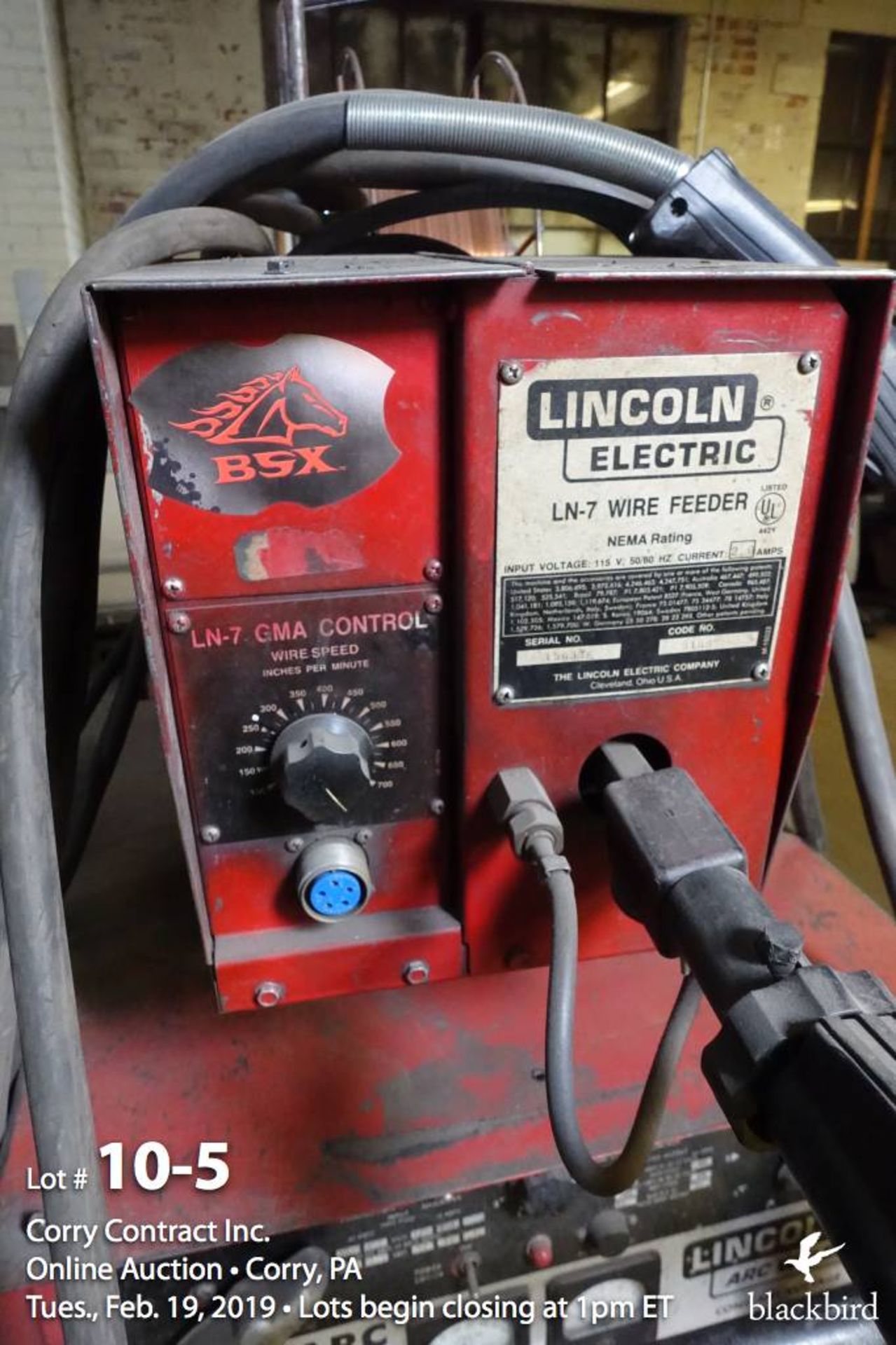Lincoln Idealarc R3S-325 welder (code 78 - Image 5 of 6