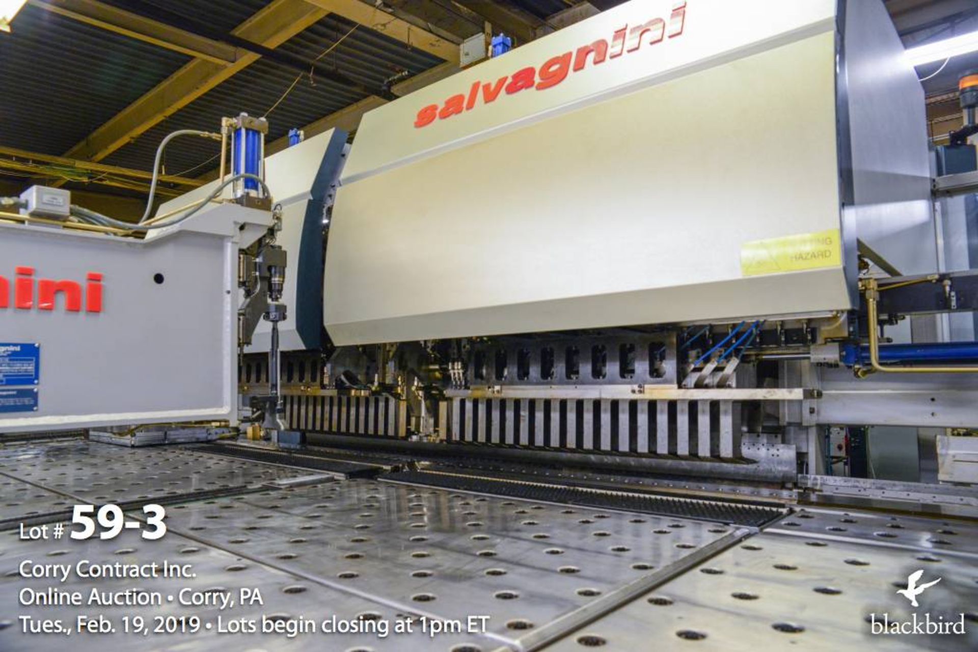 Salvagnini CNC automatic panel bending center P4-2516 - Image 3 of 30