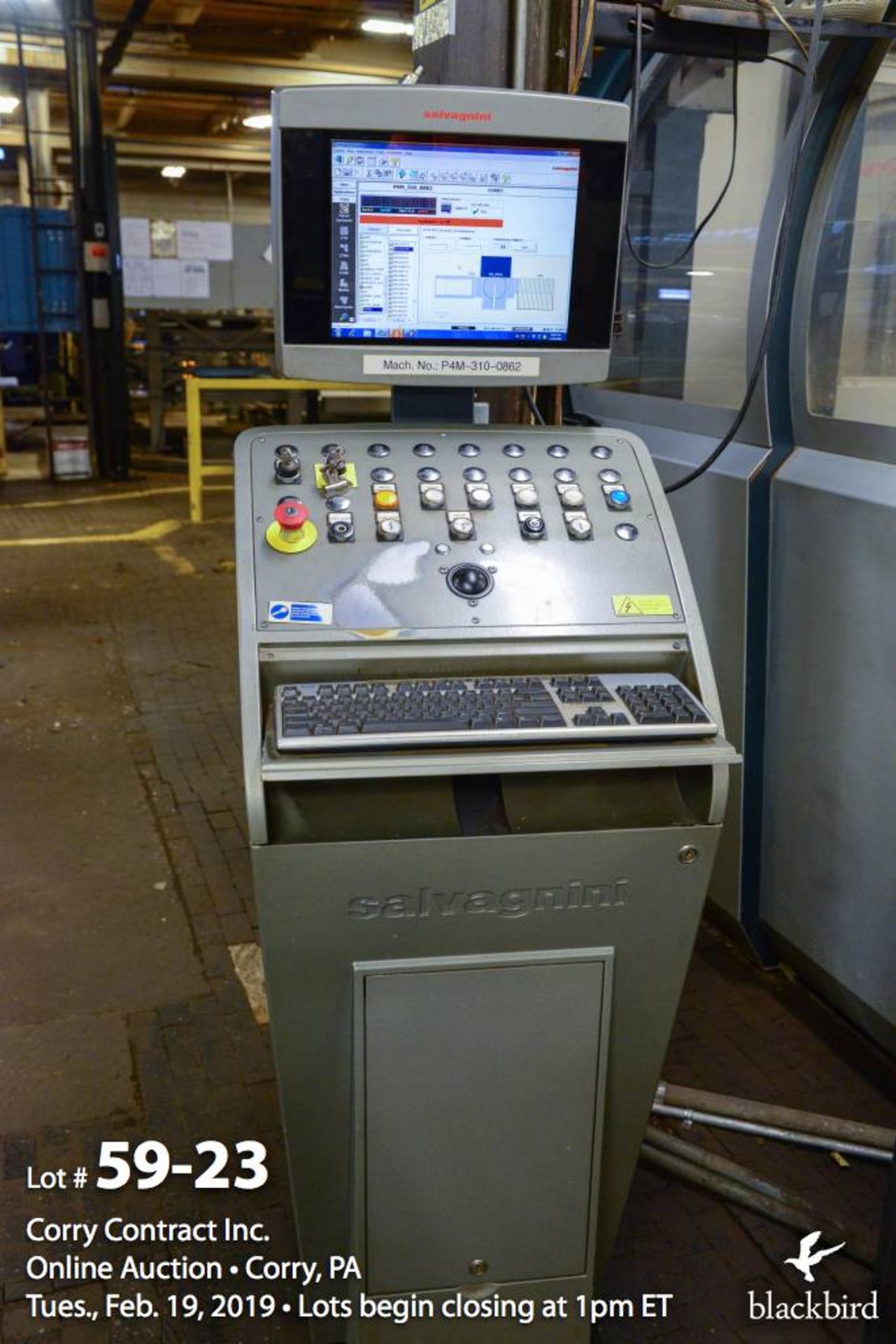 Salvagnini CNC automatic panel bending center P4-2516 - Image 23 of 30