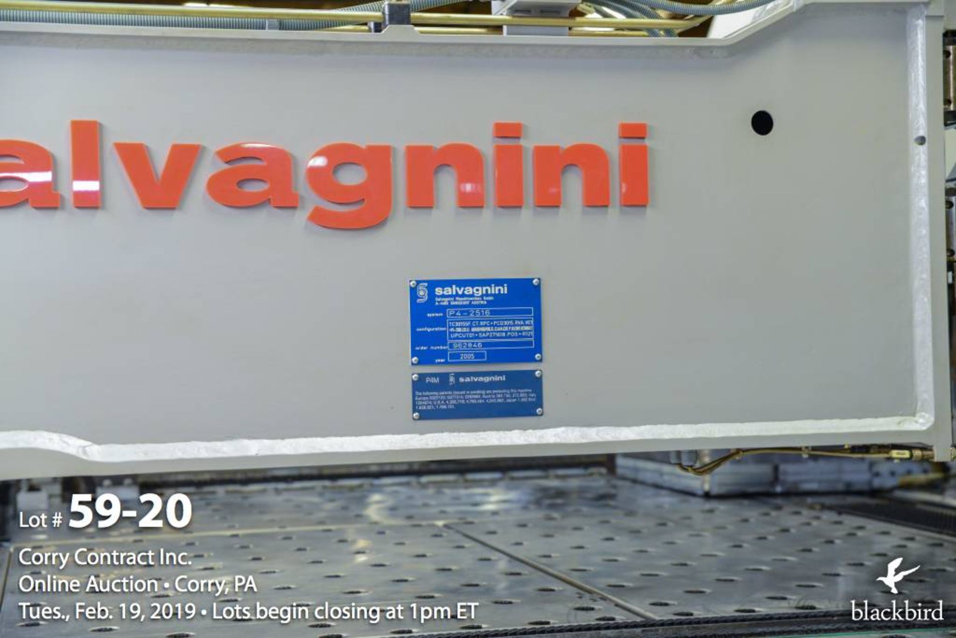 Salvagnini CNC automatic panel bending center P4-2516 - Image 20 of 30