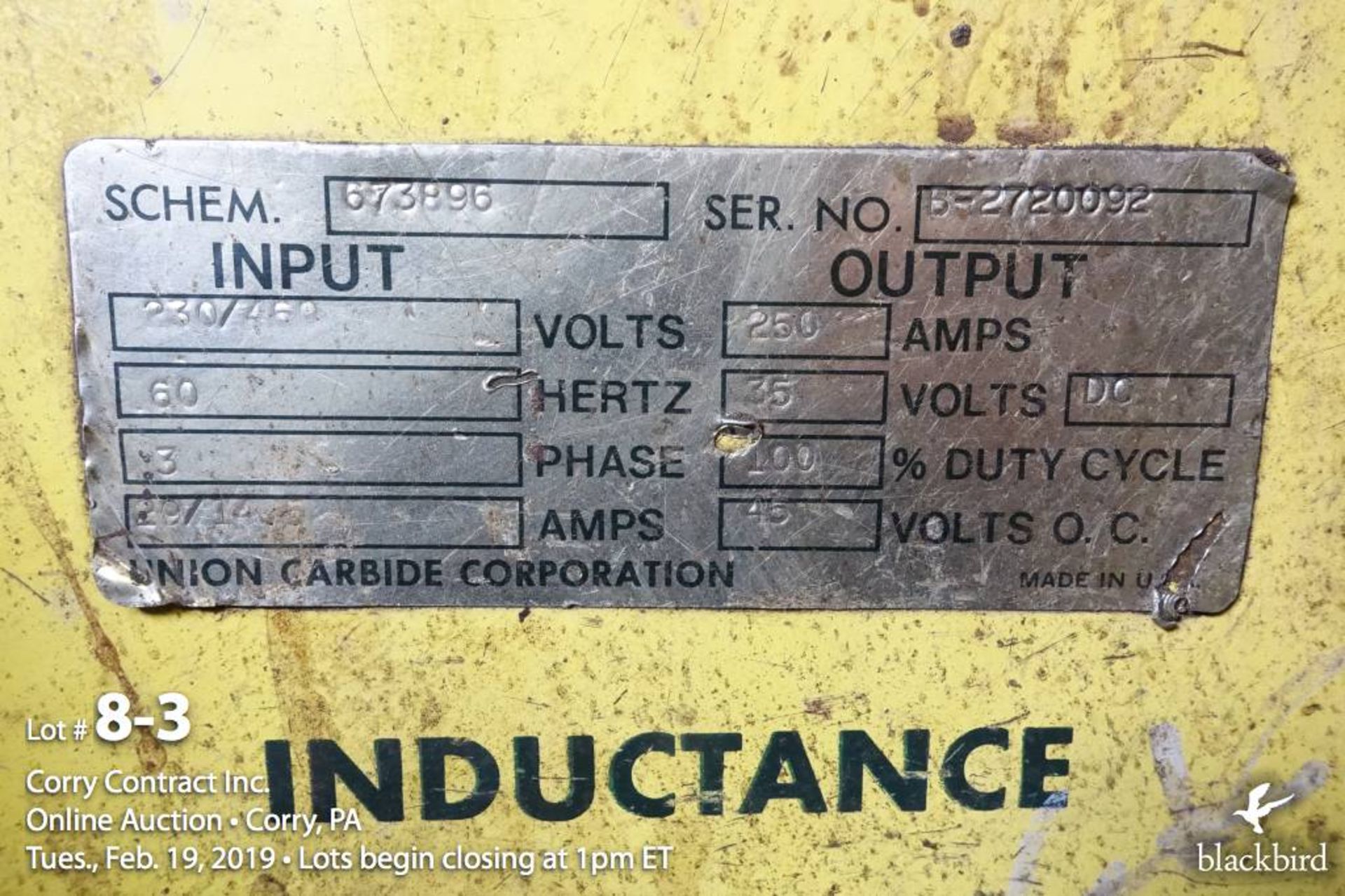 Linde VI-253 MIG power supply with Linde - Image 3 of 4