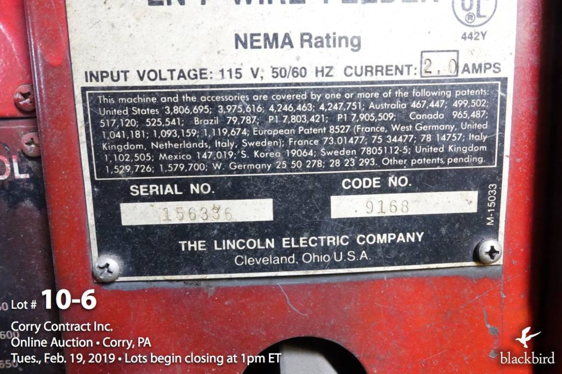 Lincoln Idealarc R3S-325 welder (code 78 - Image 6 of 6