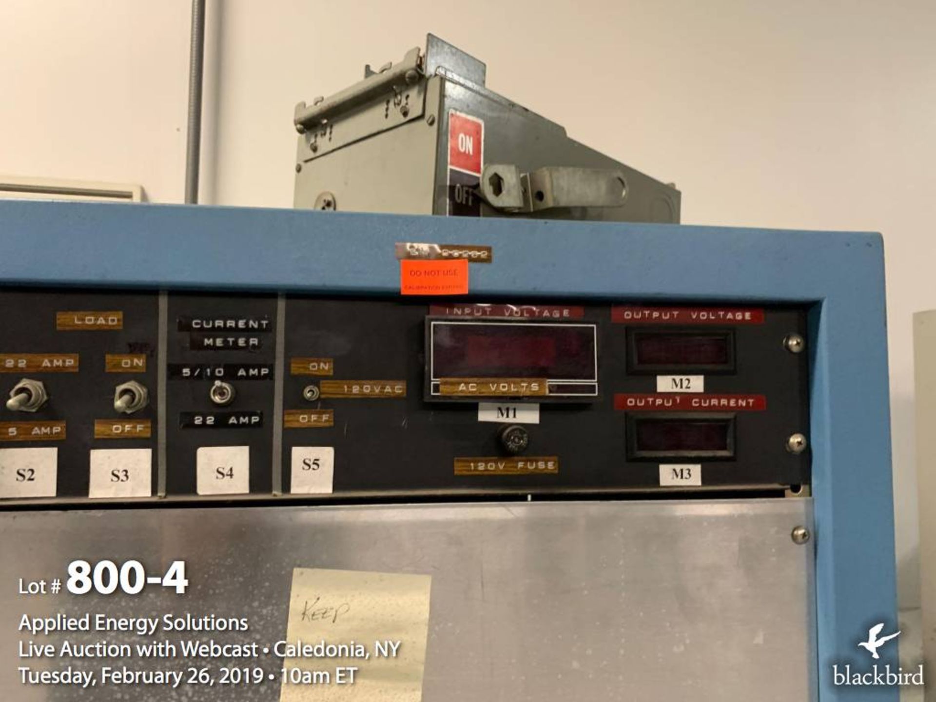 Power Supply with Rheostat - Image 4 of 8