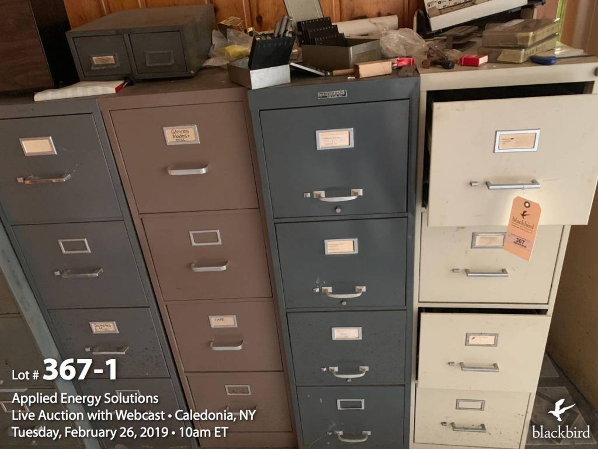 File Cabinet with Drills