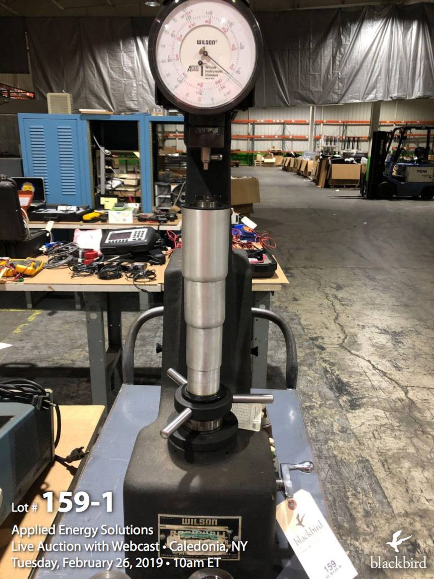 Wilson Rockwell 4TTBRB hardness tester