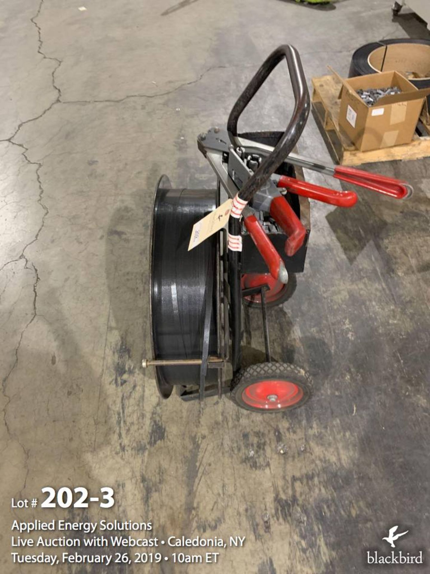 Banding cart with tools - Image 3 of 3