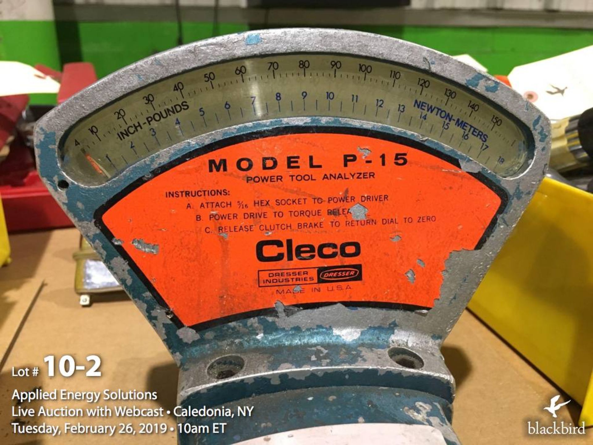 Cleco P-10 power tool analyzer - Image 2 of 3