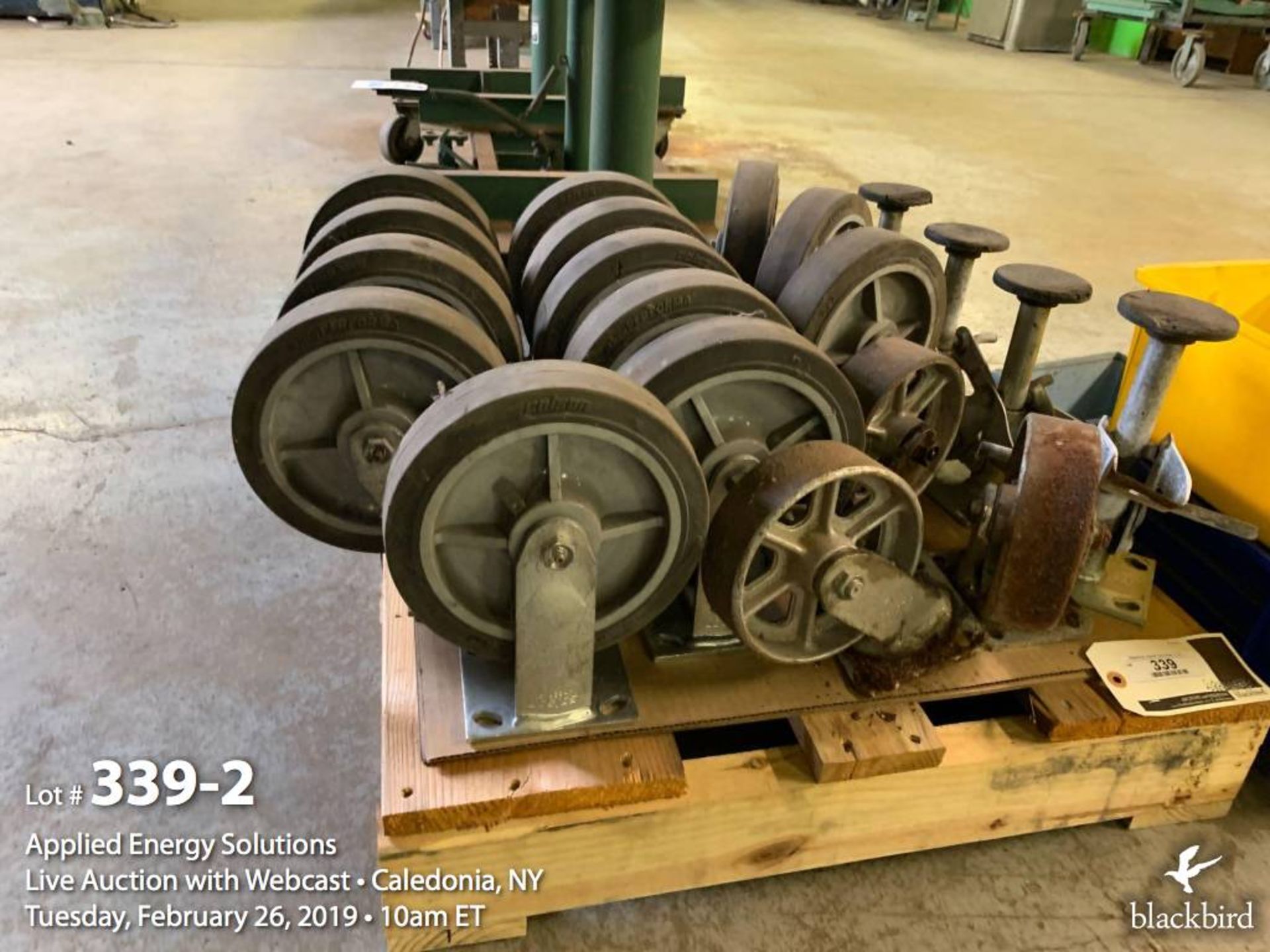 Heavy Duty Cart Wheels - Image 2 of 2