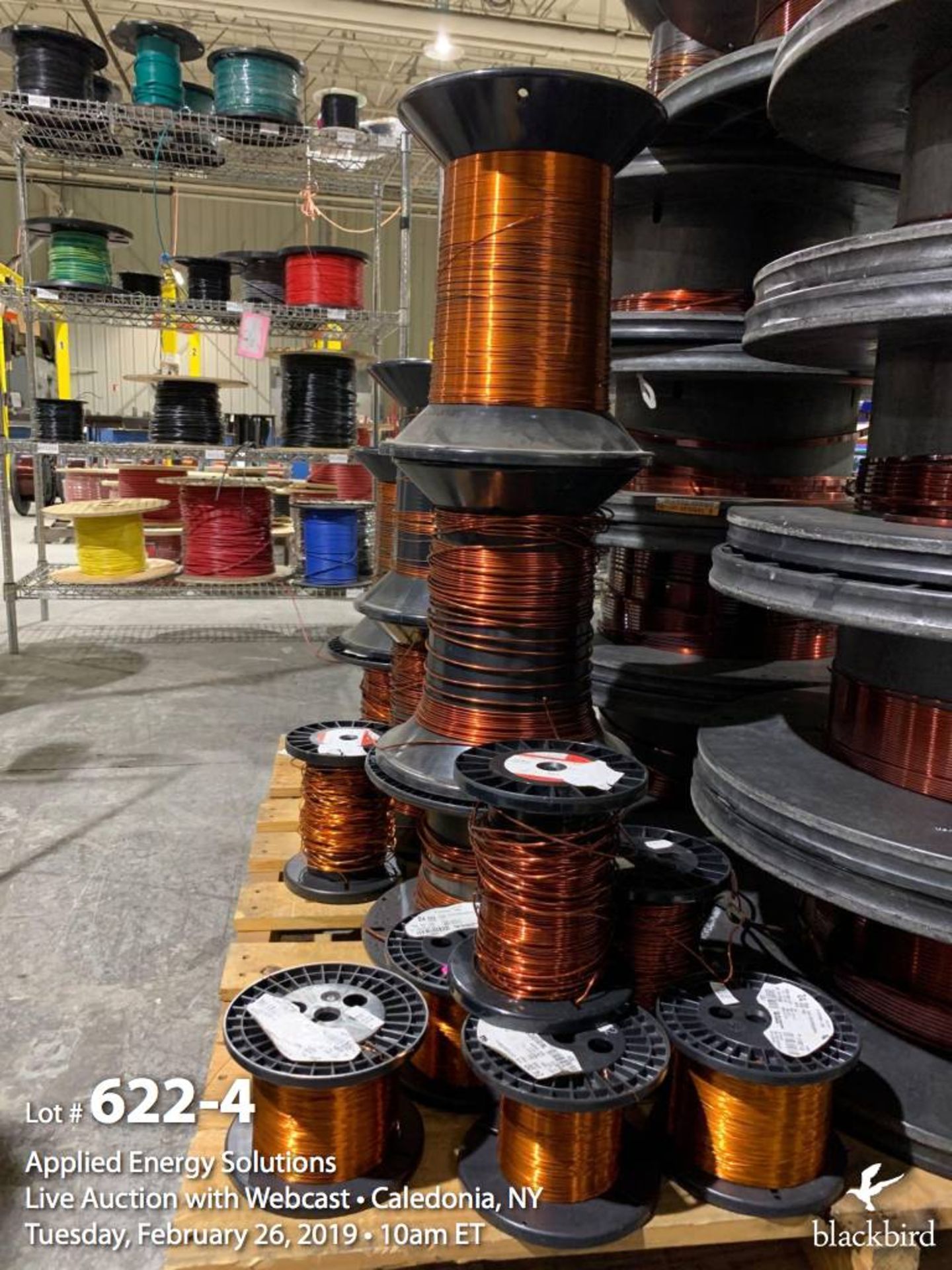 Partial Spools of Wire - Image 4 of 5