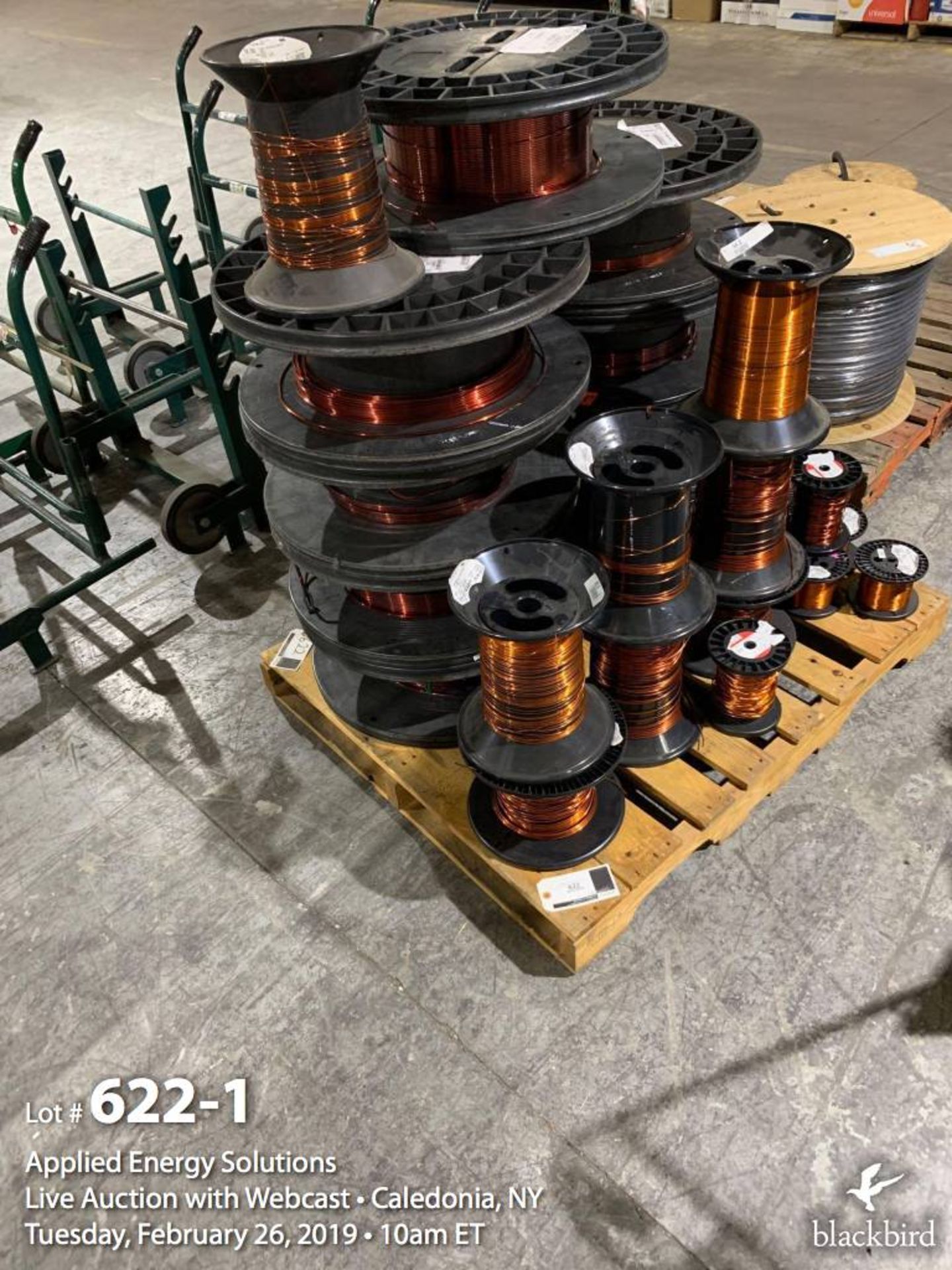 Partial Spools of Wire