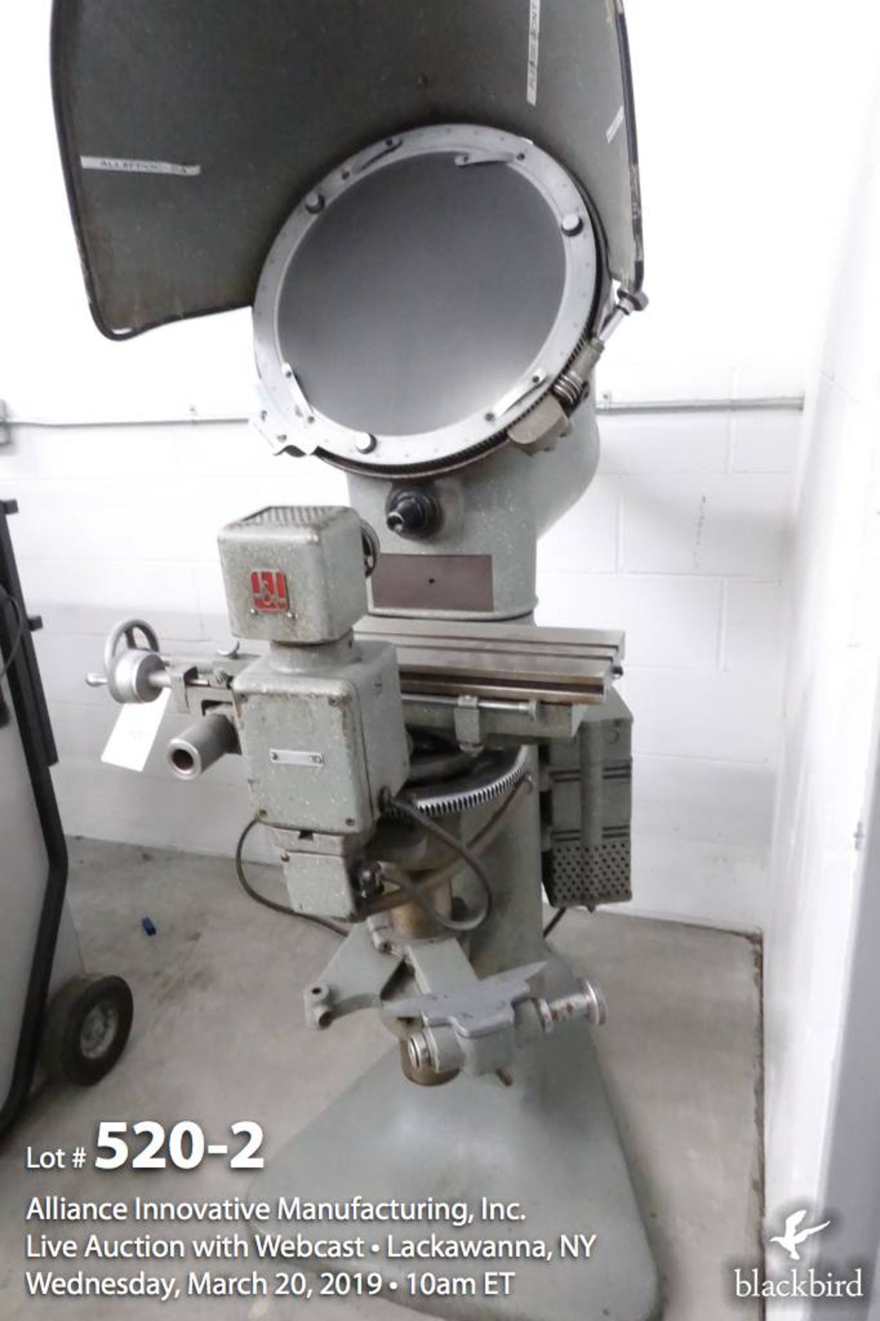 Jones & Lamson optical comparator PC-14 - Image 2 of 9