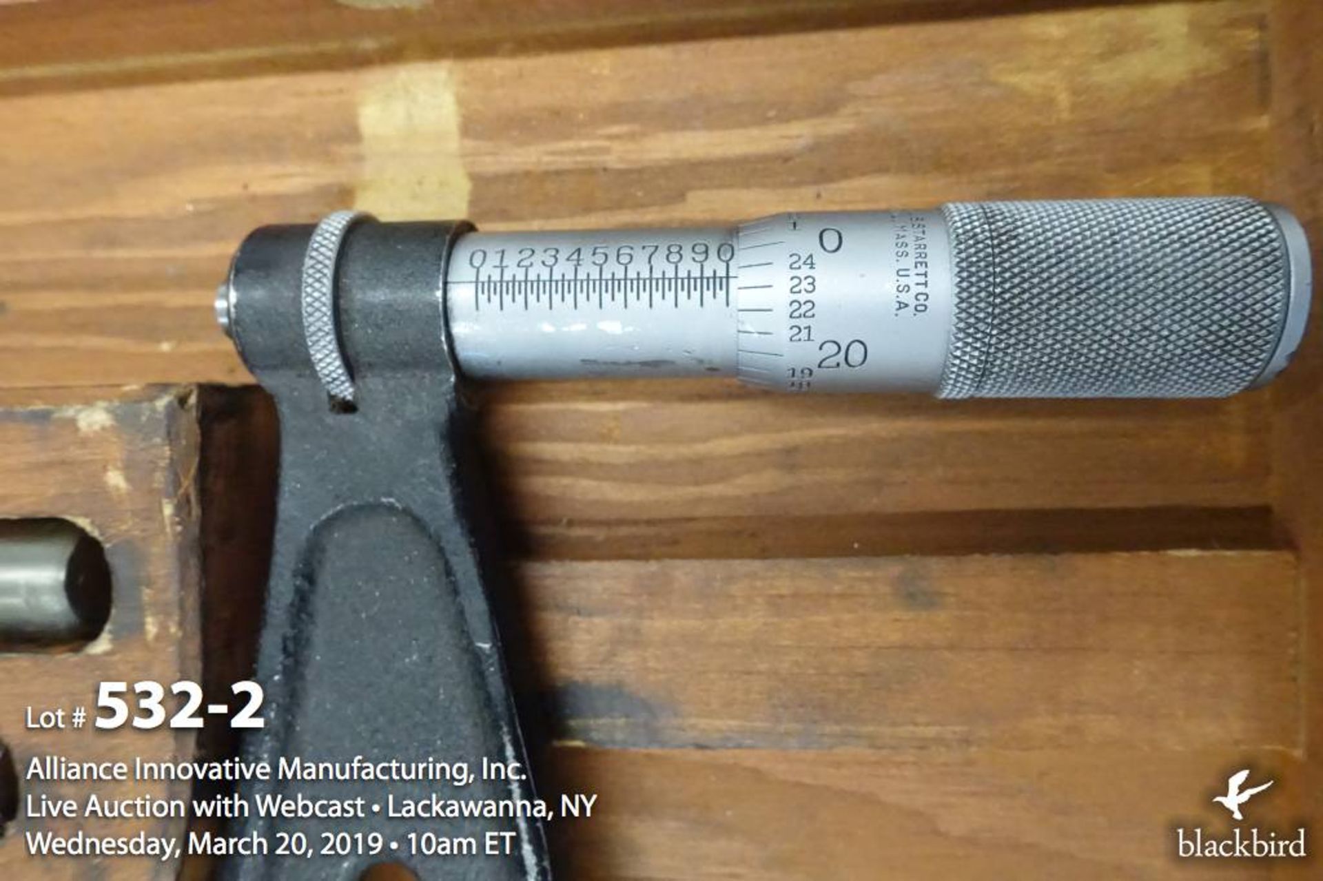 Starrett micrometer #224 - Image 2 of 5