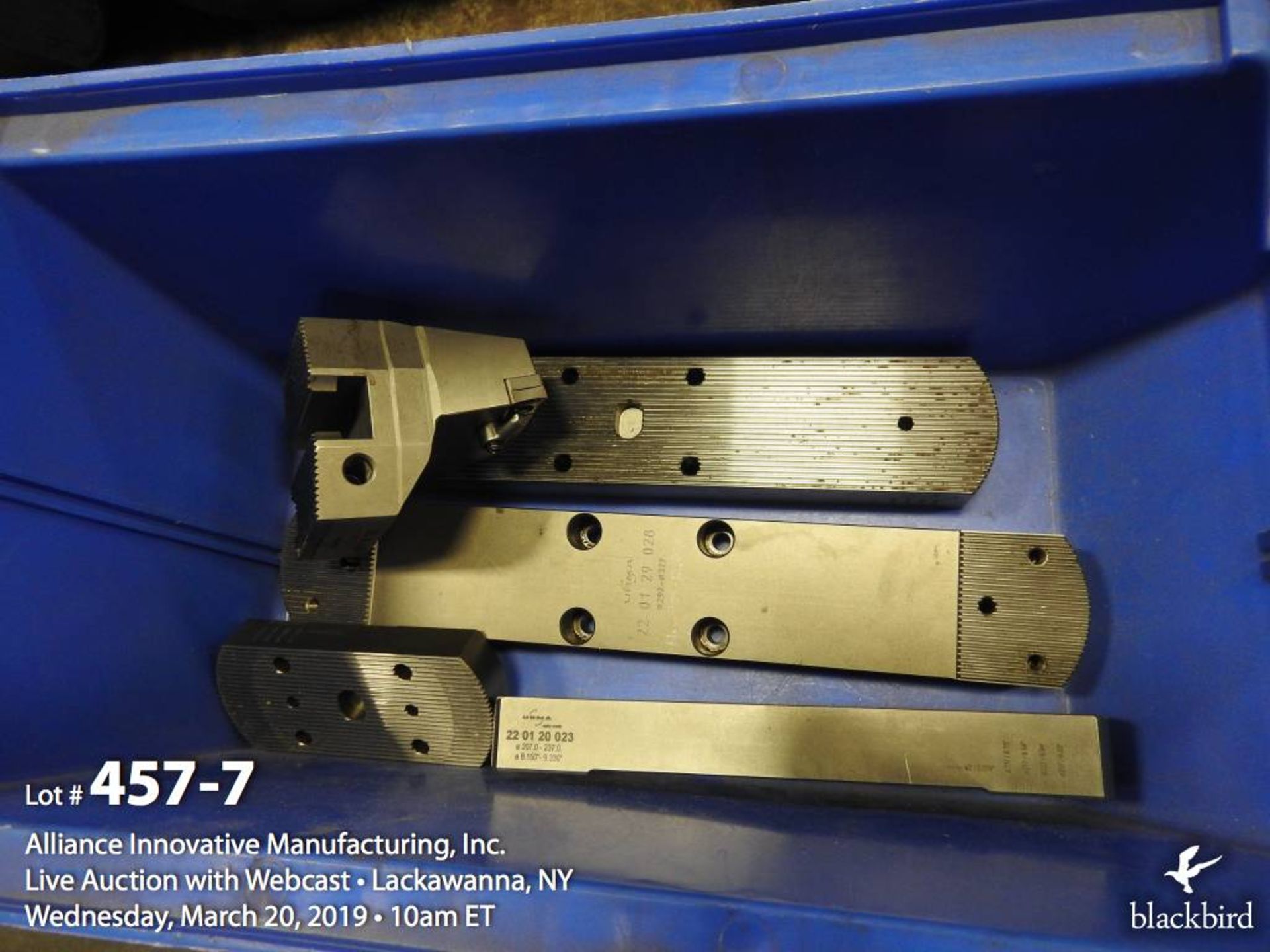 Lot of (6) CAT 50 tool holders with grooved heads for URMA cutters - Image 7 of 8