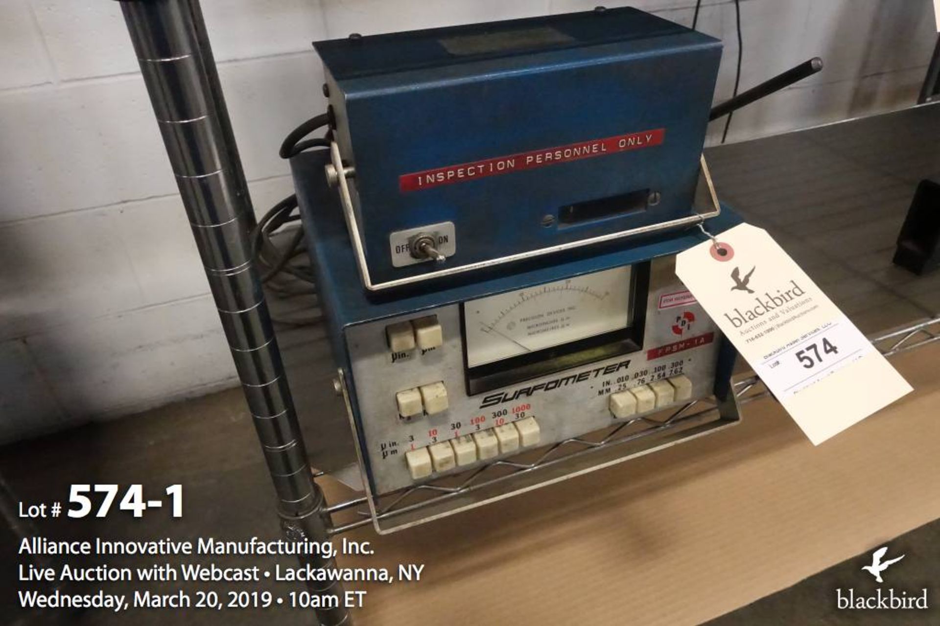 Surfometer gage