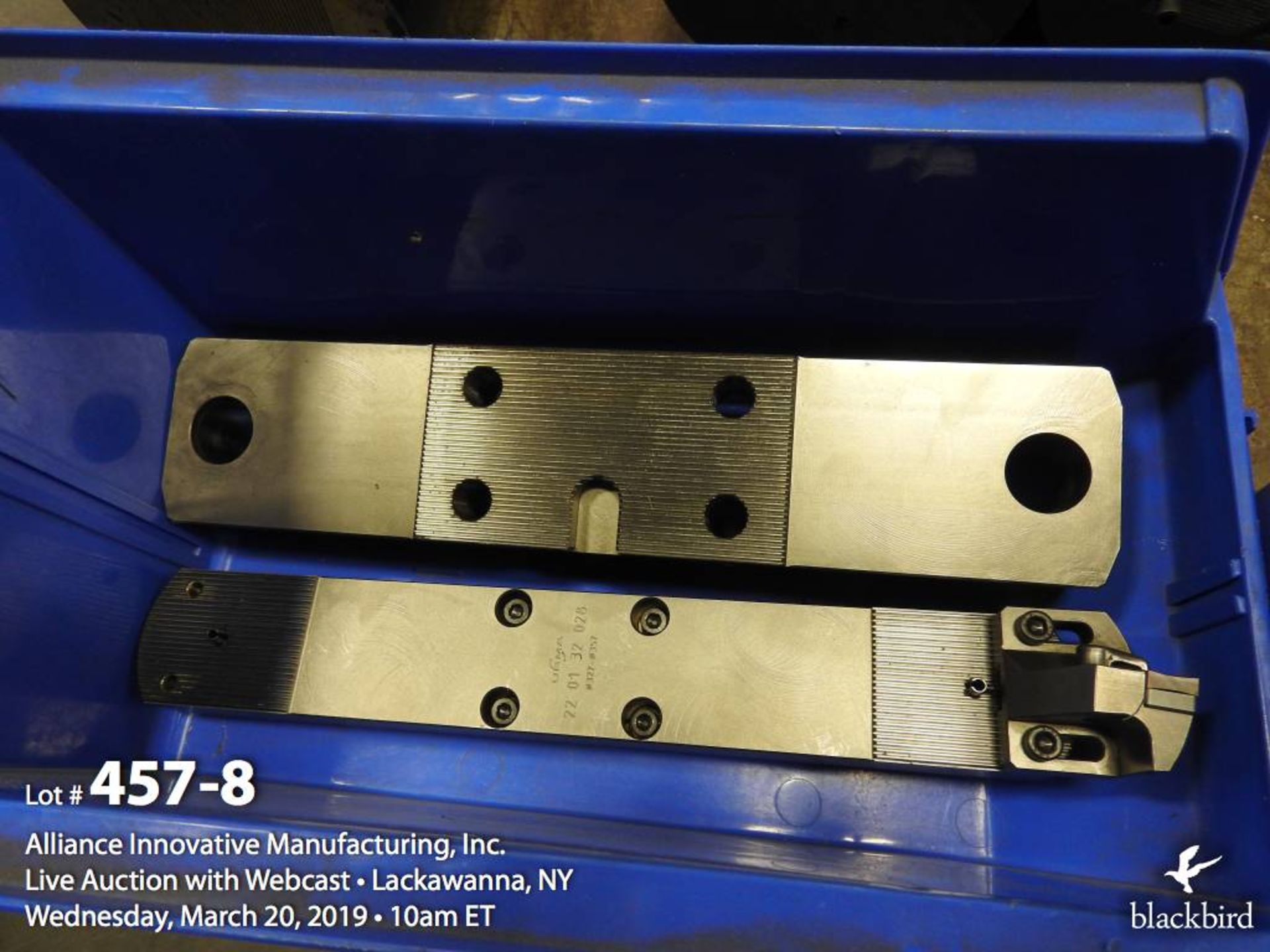 Lot of (6) CAT 50 tool holders with grooved heads for URMA cutters - Image 8 of 8