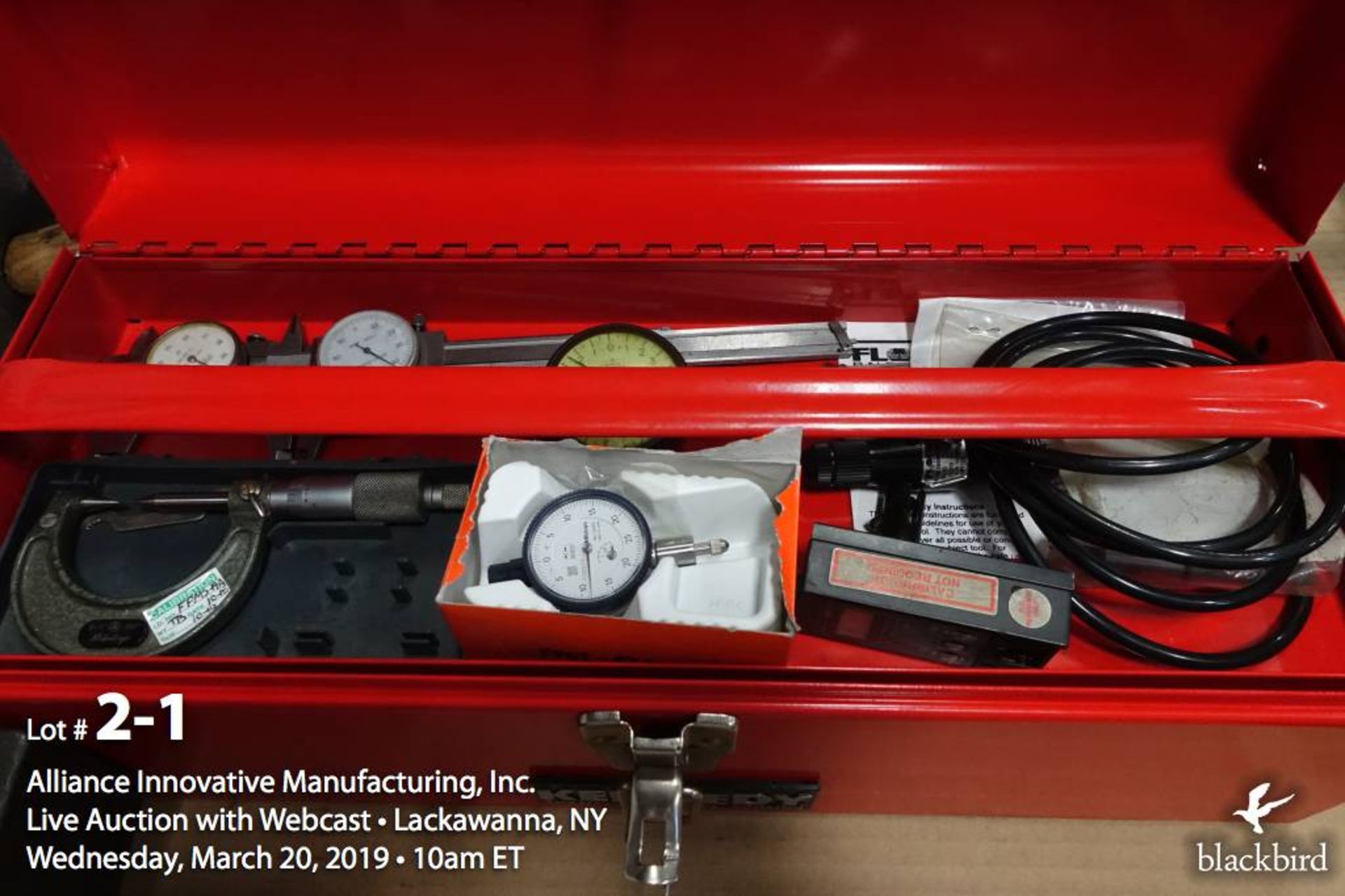 Kennedy toolbox with contents