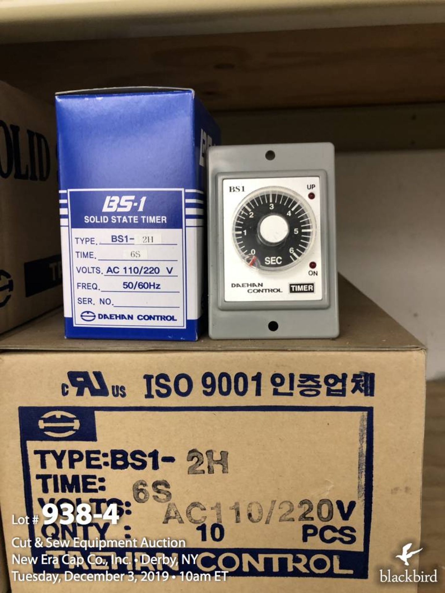 Lot of timers on shelf, BS-1-2H solid-state timers (150 qty.) Daethon Control - Image 4 of 4