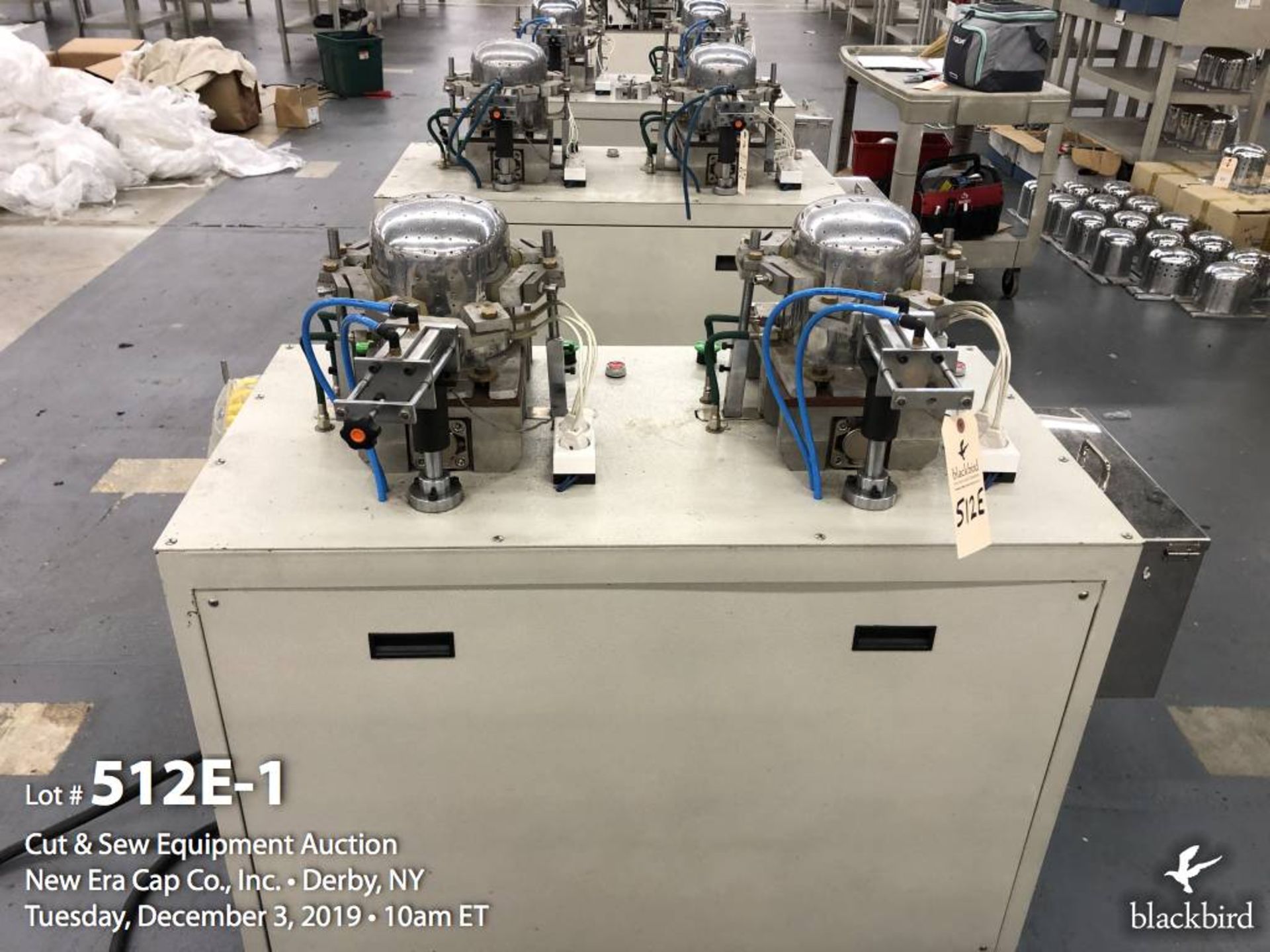 Doory HK302S-2WCM Two station cap ironing / blocking machine