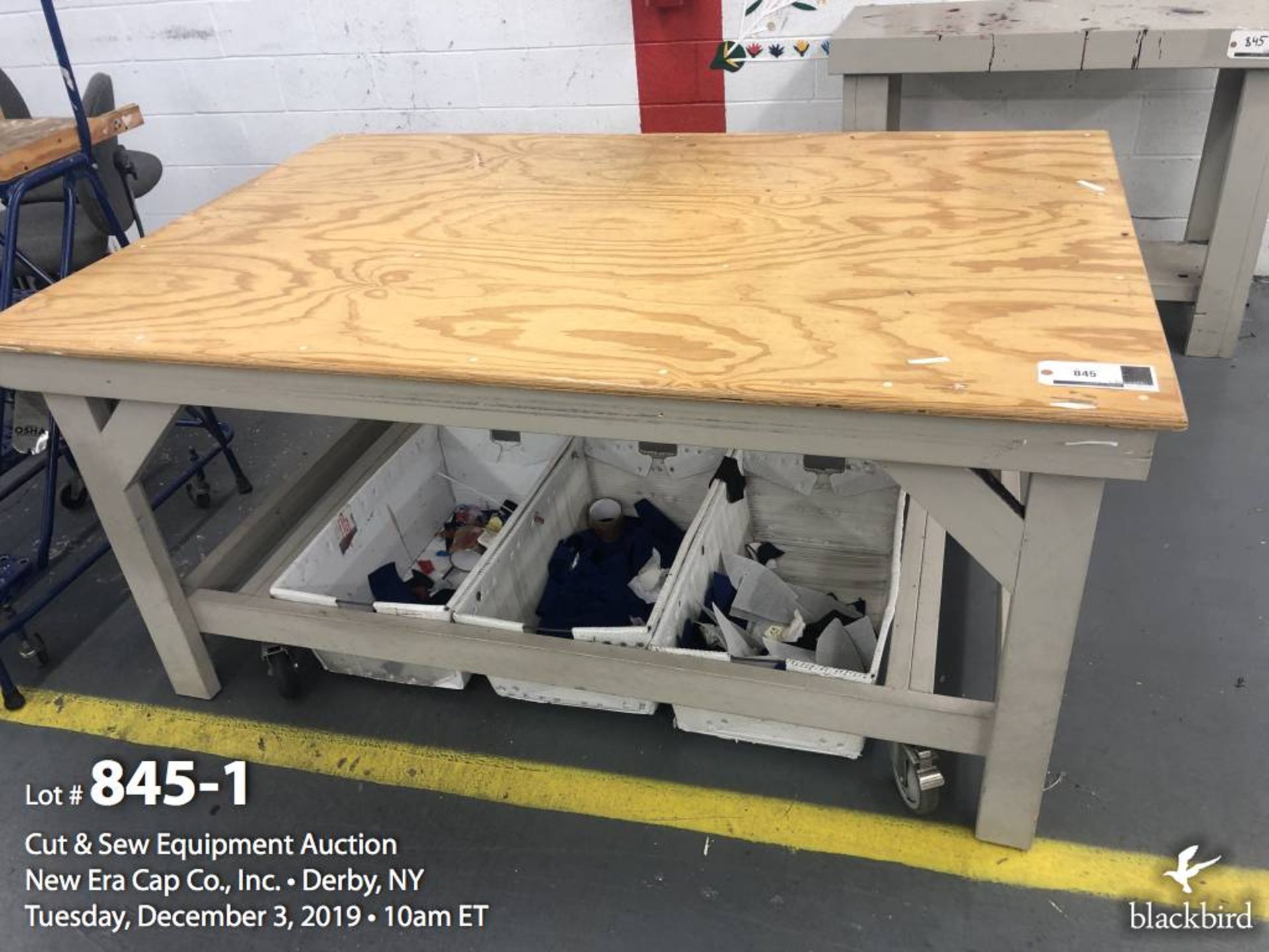 Lot of (3) Work benches