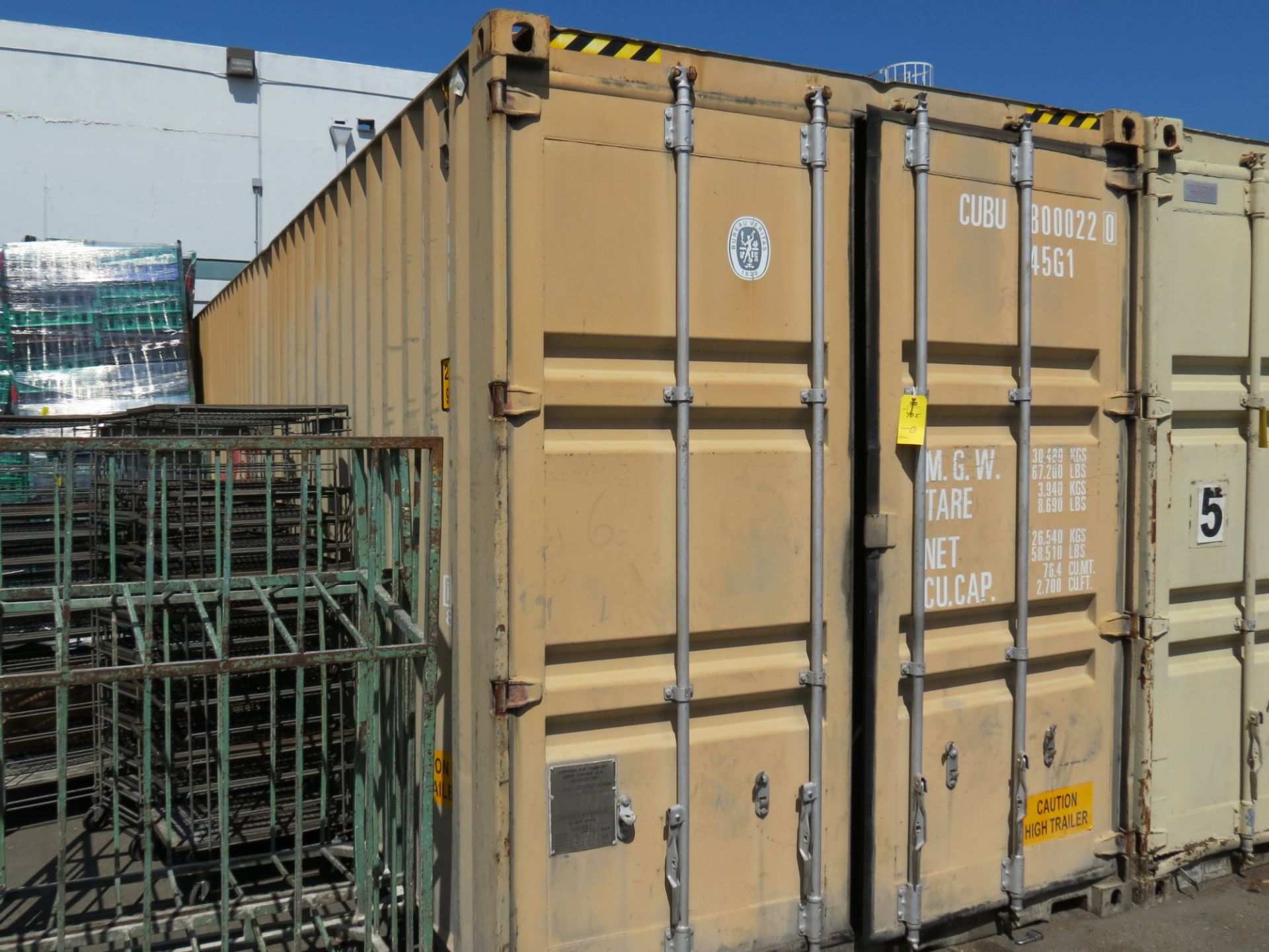 40 FT DRY STORAGE CONTAINER