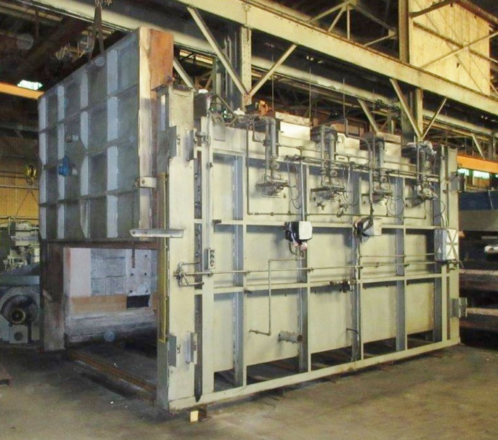 JL BECKER 96" X 180" X 66" GAS CAR BOTTOM FURNACE