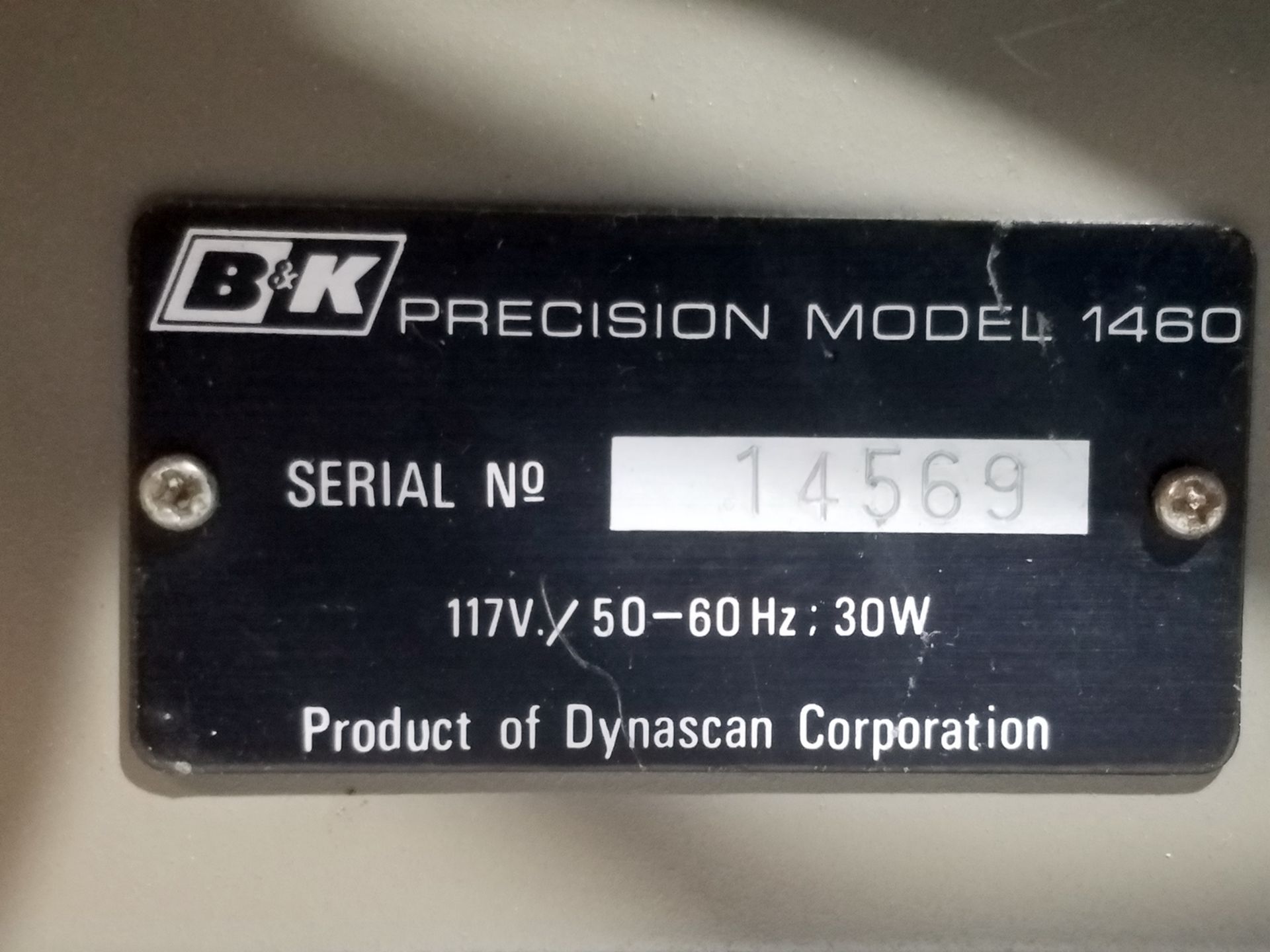 Vintage B & K Precision 1460 Oscilloscope - Image 5 of 5