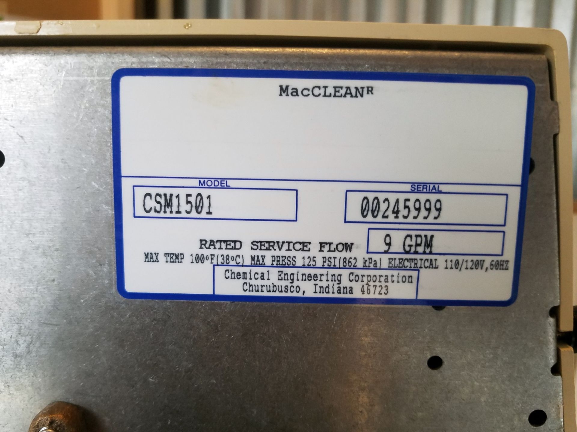 MacClean CSM1501 Whole House Water Softener System - Image 6 of 9