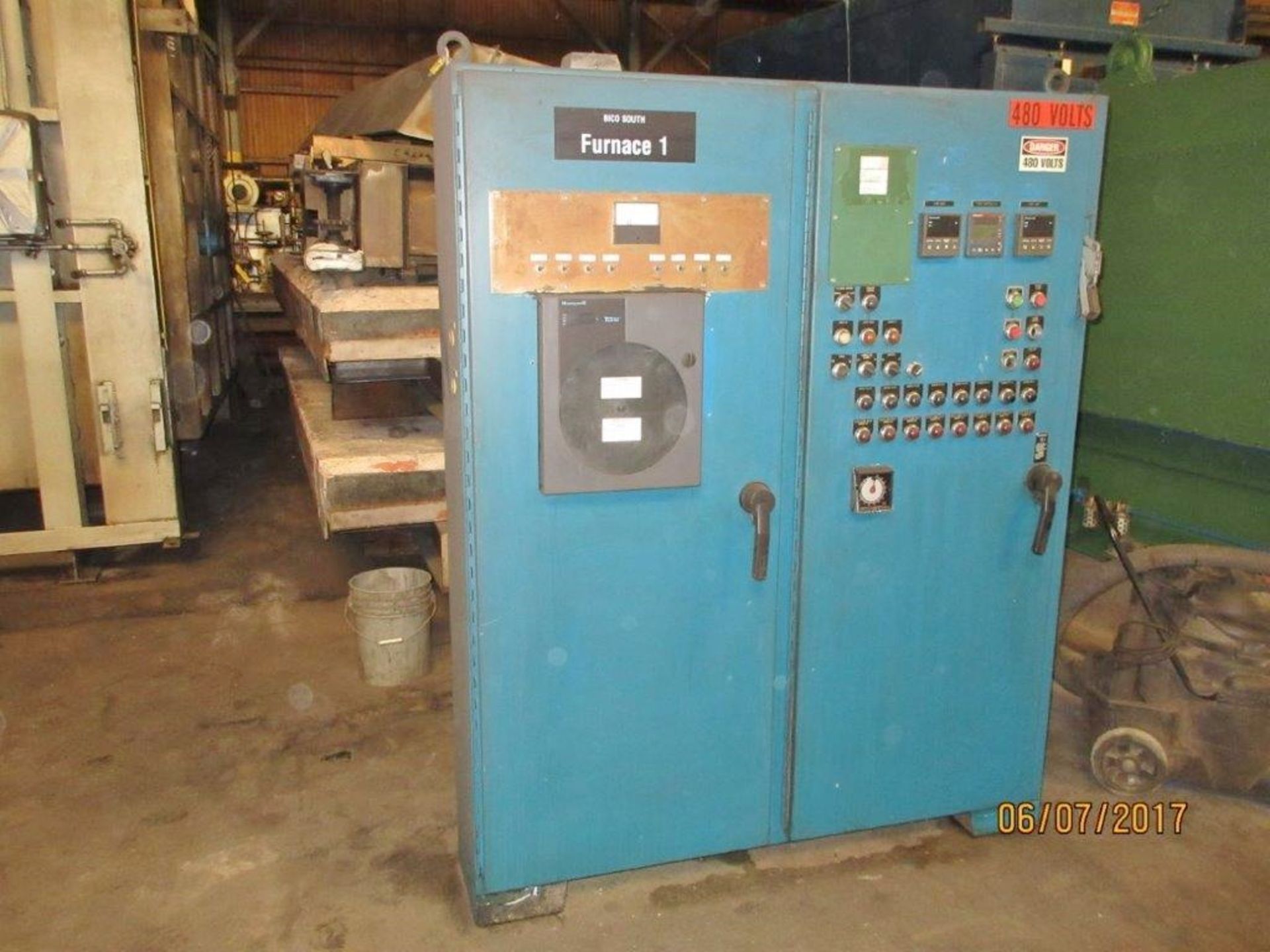 JL BECKER 96" X 180" X 66" GAS CAR BOTTOM FURNACE - Image 3 of 5