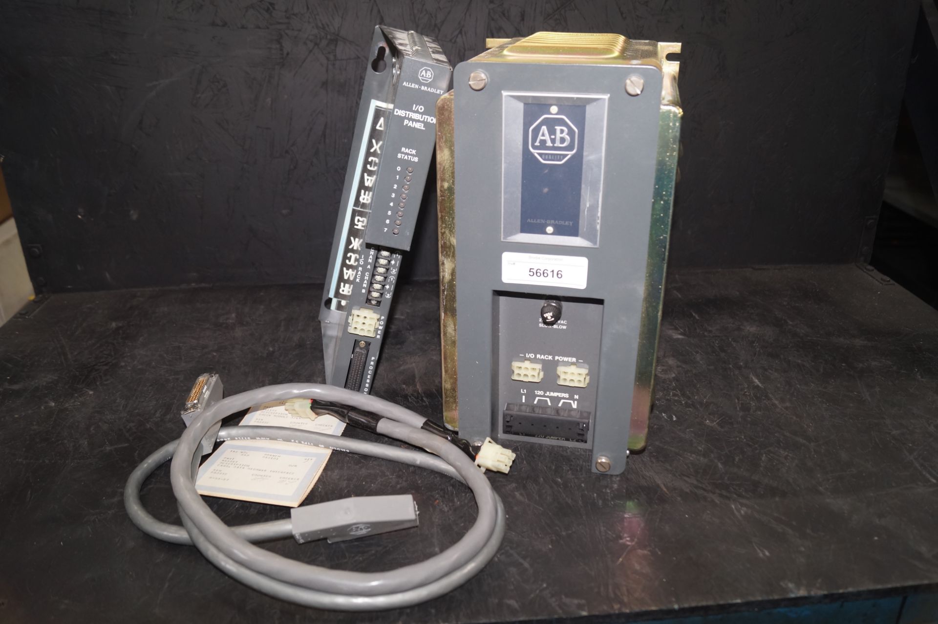 Allen Bradley 1777-P2 PLC-2 w/1772-SD2 Scanner Cable