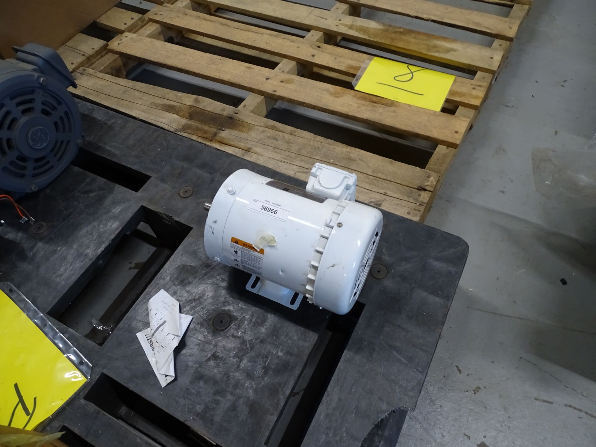EMERSON MODEL WD34S2BC 3/4-HP 3-PHASE ELECT MOTOR - Image 3 of 5