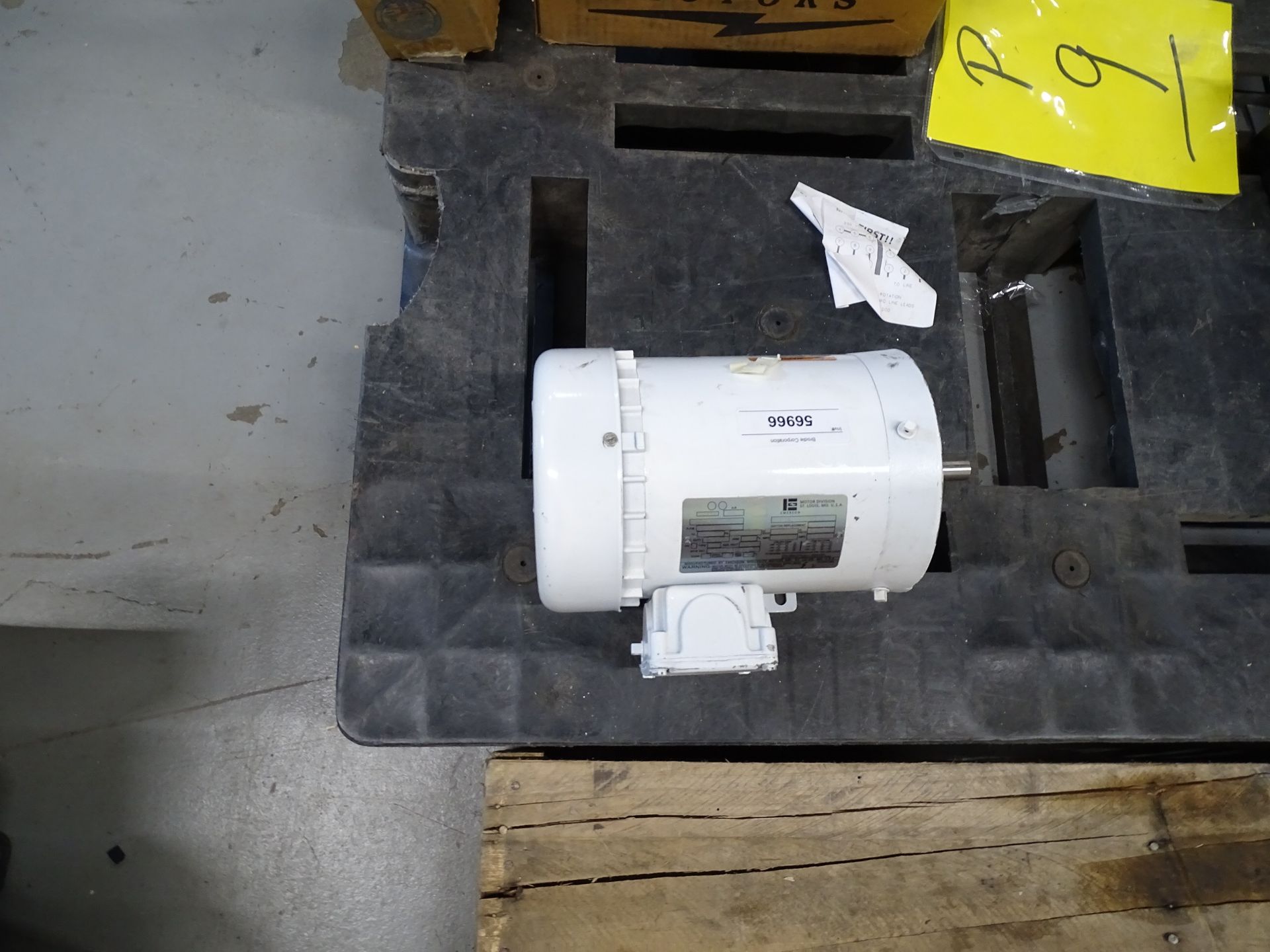 EMERSON MODEL WD34S2BC 3/4-HP 3-PHASE ELECT MOTOR