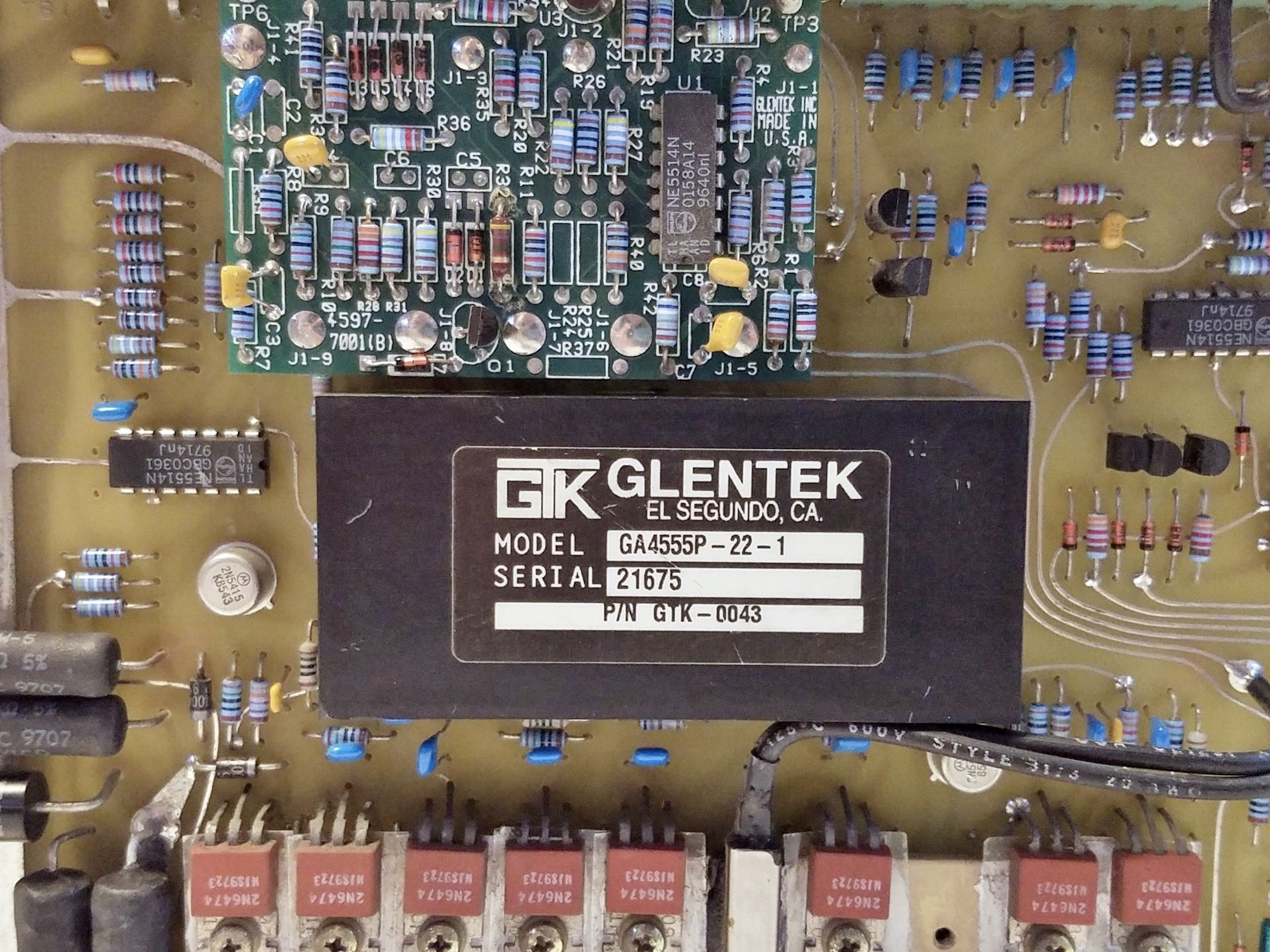 Glentek GA4555P-22-1 Servo Amplifier - Bild 3 aus 3